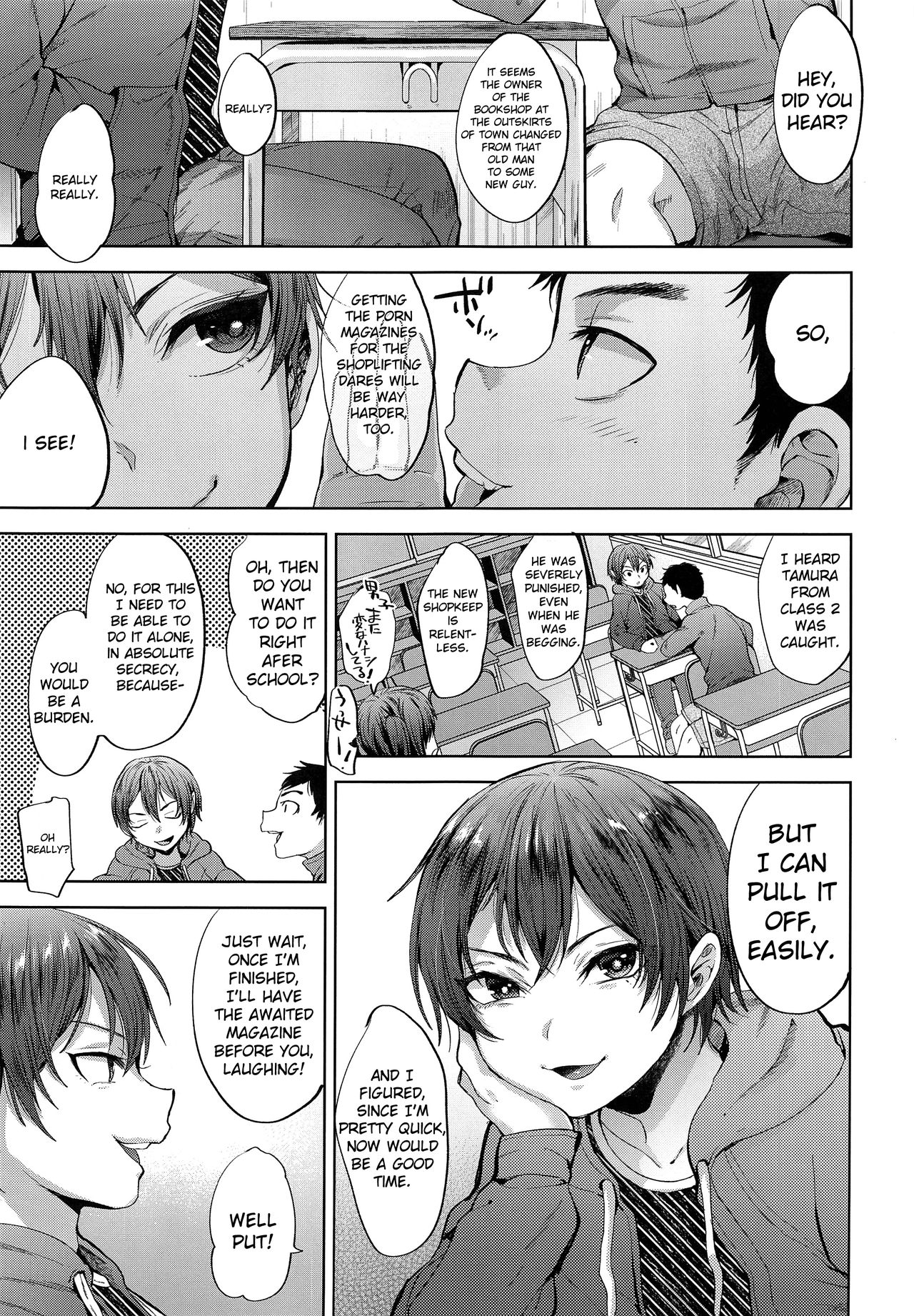 Manbiki Josou Shounen Oshioki Fuck page 4 full