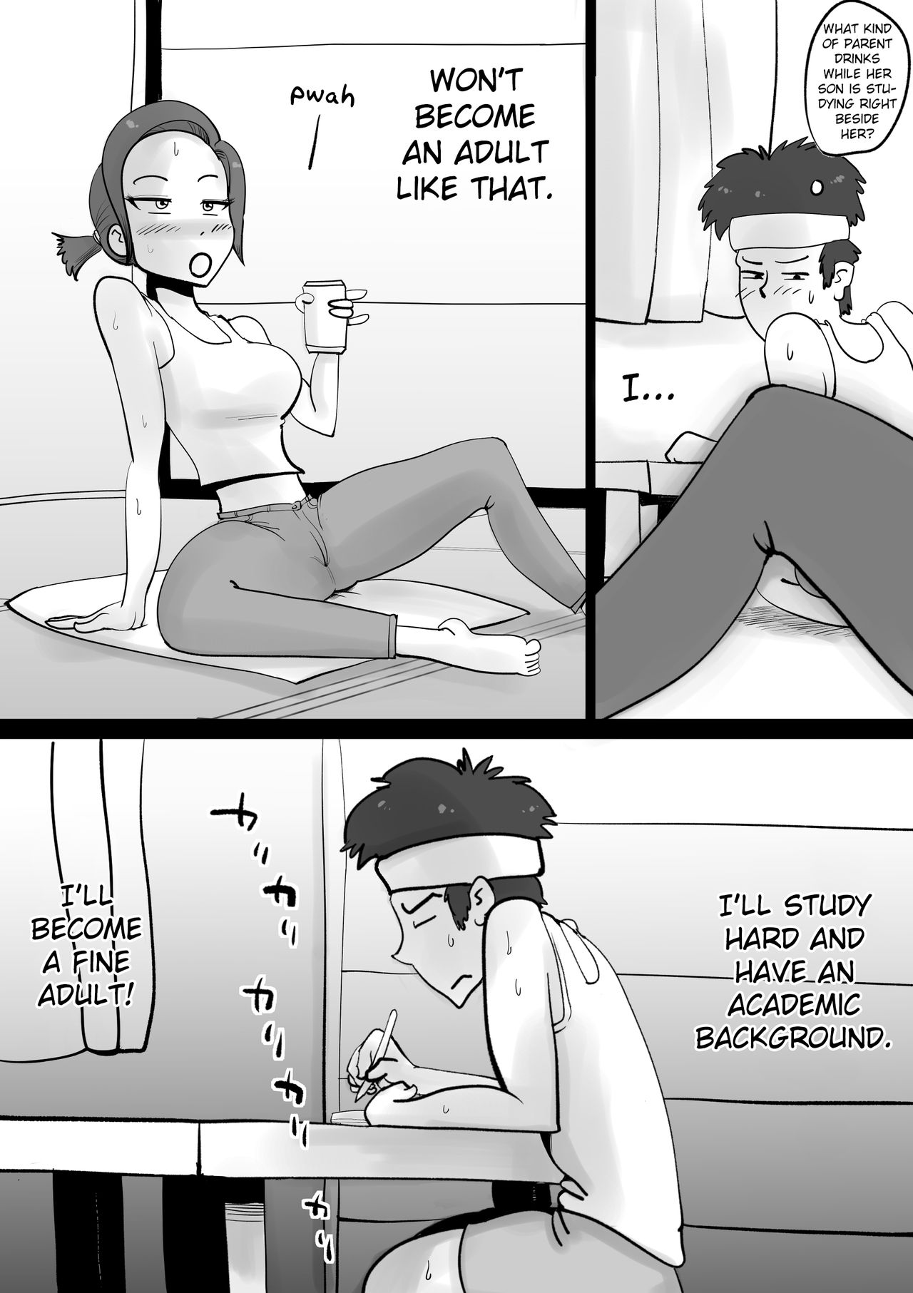 Warunori Shita Hahaoya ni Karuku Seishori ni Tsukawareru Hanashi page 8 full