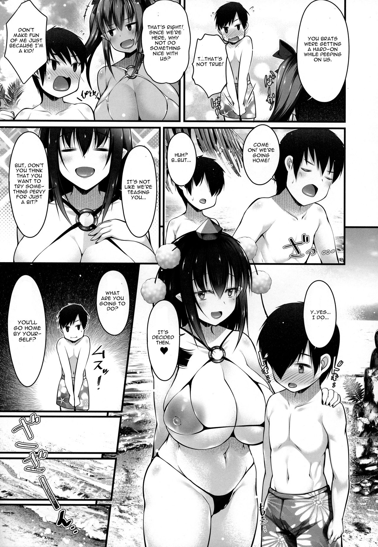 Bitch na Tengu no Onee-chan to Ikenai Natsuyasumi page 6 full