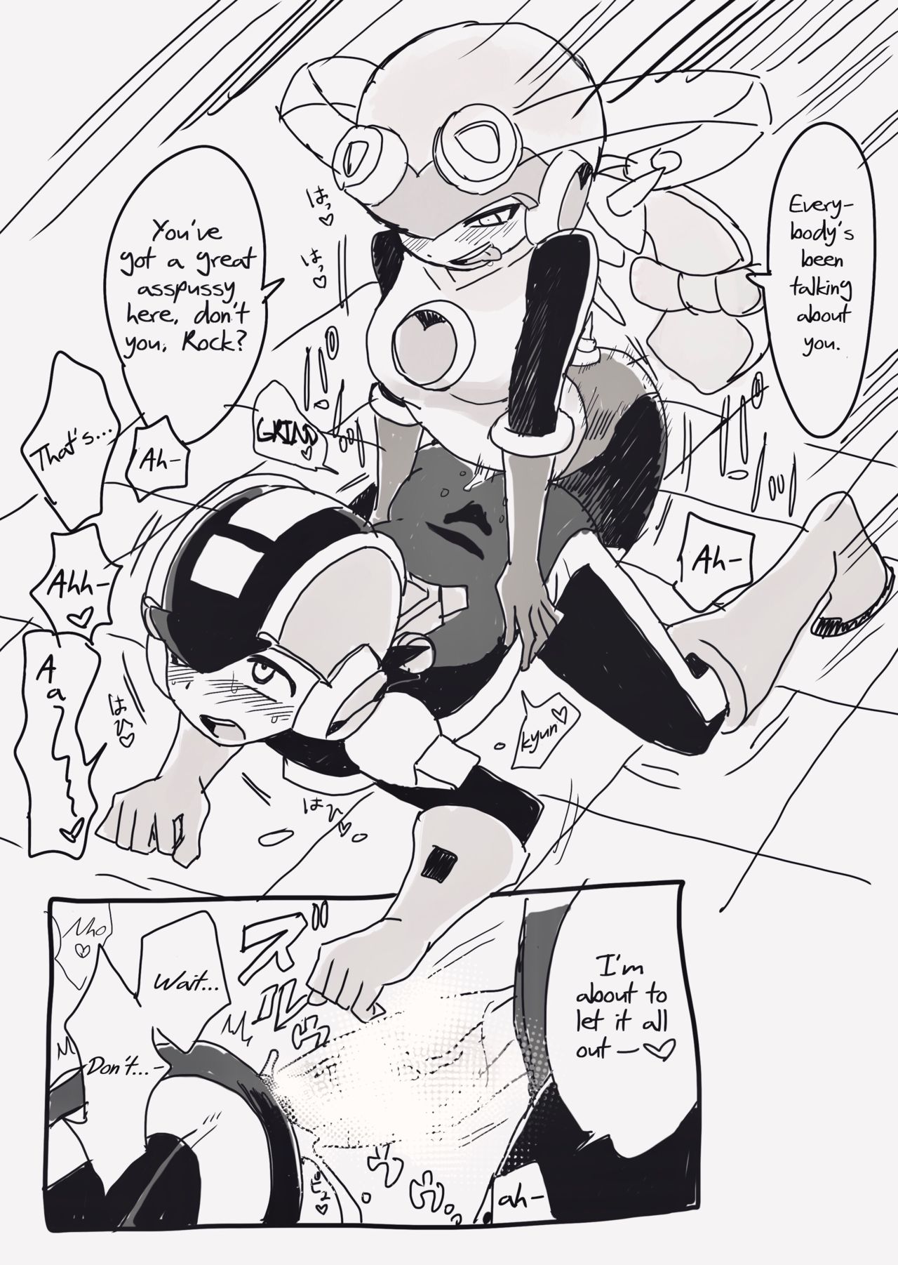 Exe Futanari Dark Roll chan x Rockman page 6 full