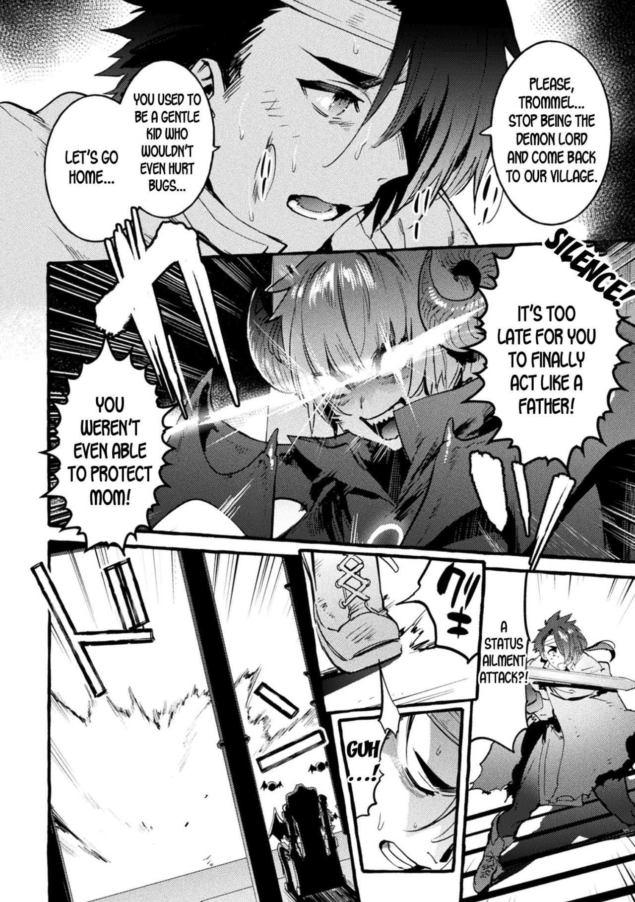 The Hero Father's Downfall Through Gender-Bending, in the Hands of his Son, the Demon Lord page 2 full