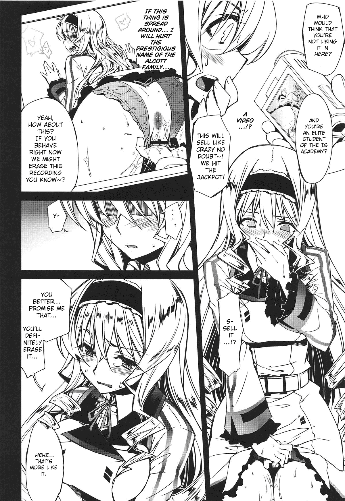 Cecilia Chou Tokkyuu + IS Ero Uchiwa page 9 full