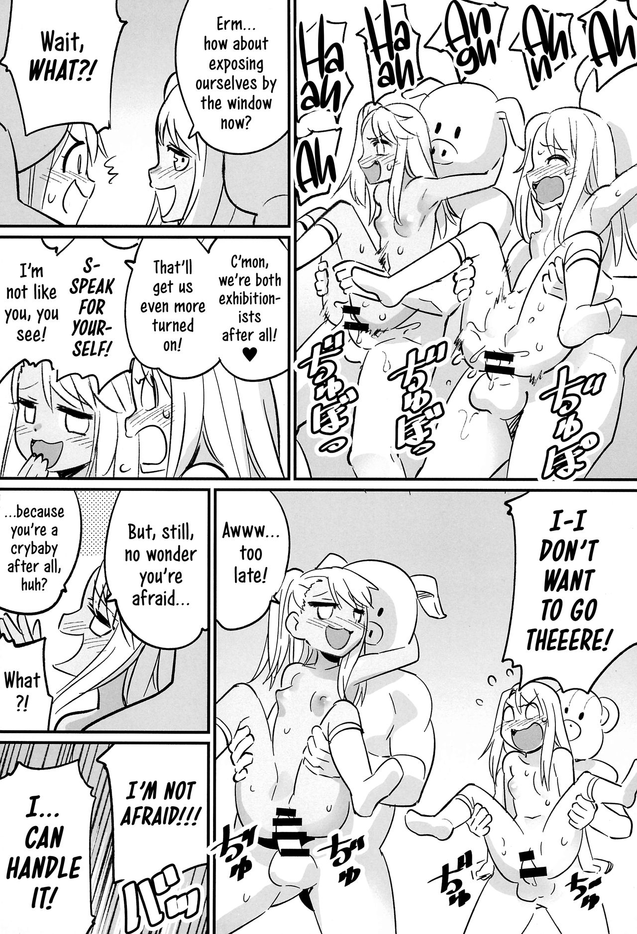 Illya to Kuro no Dohentai Kounai Roshutsu Sex!! | Illya and Kuro, the Kinky Girls having Public Sex at their School! page 8 full