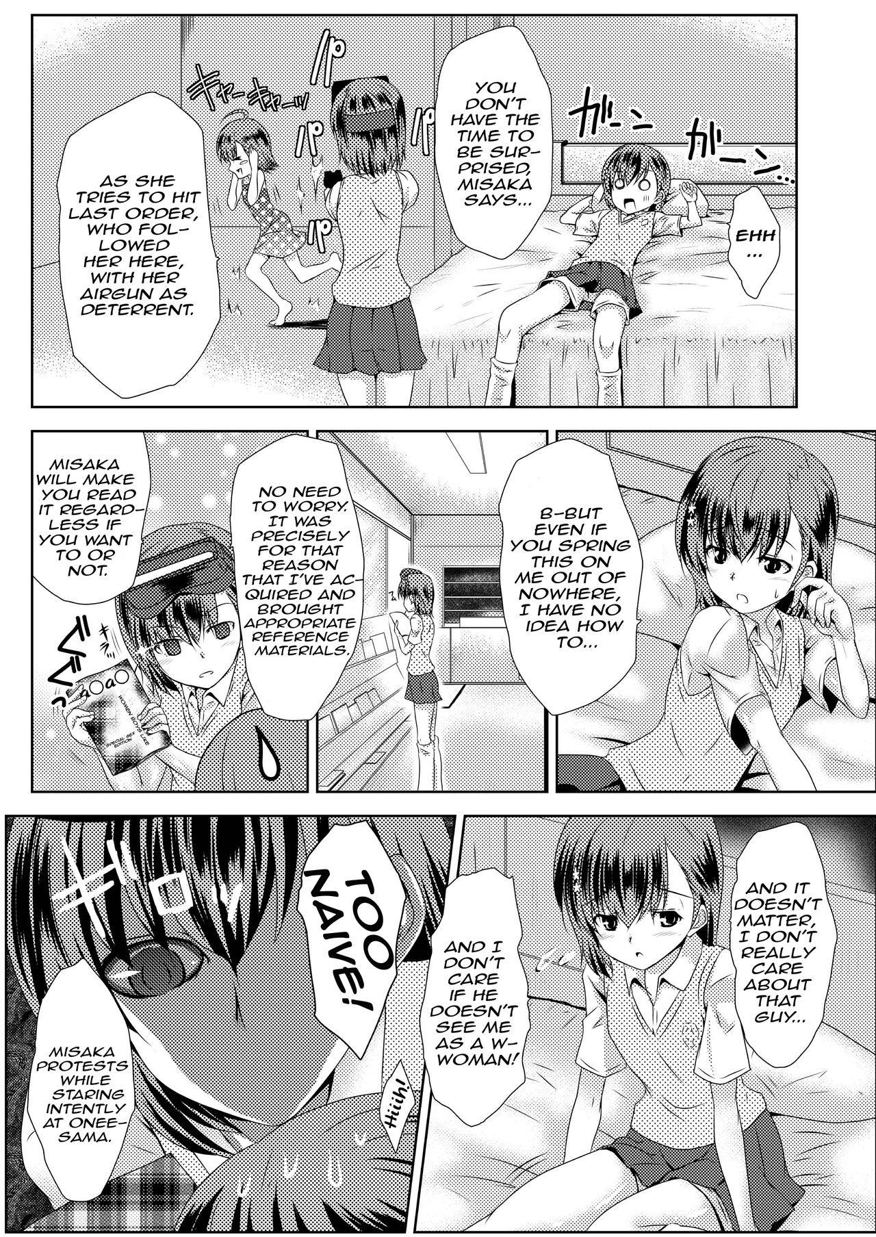 MISAKA x 3 Sunaona Kimitachi e. | Misaka x3 - To your honest feelings. page 8 full
