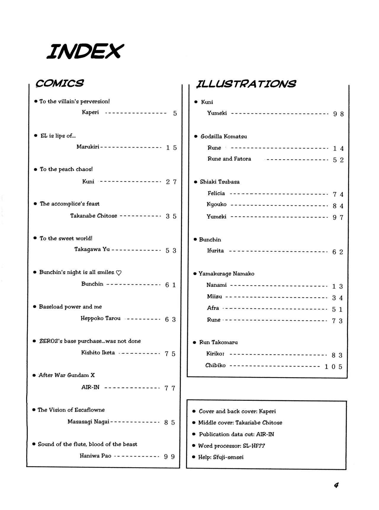 PLUS-Y Vol. 18 page 4 full