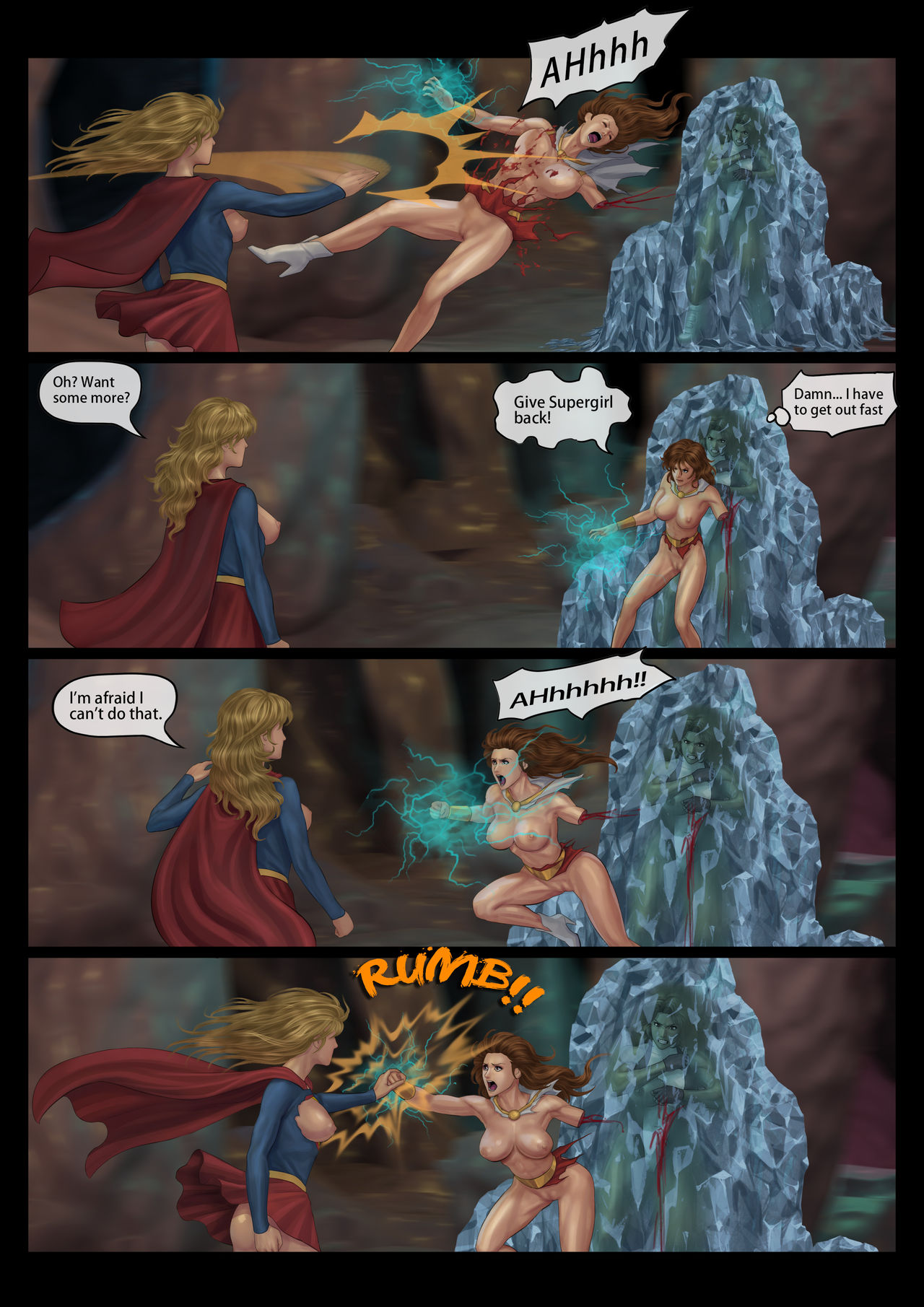 Avenger's Nightmare Part 4 - GURO WARNING page 2 full