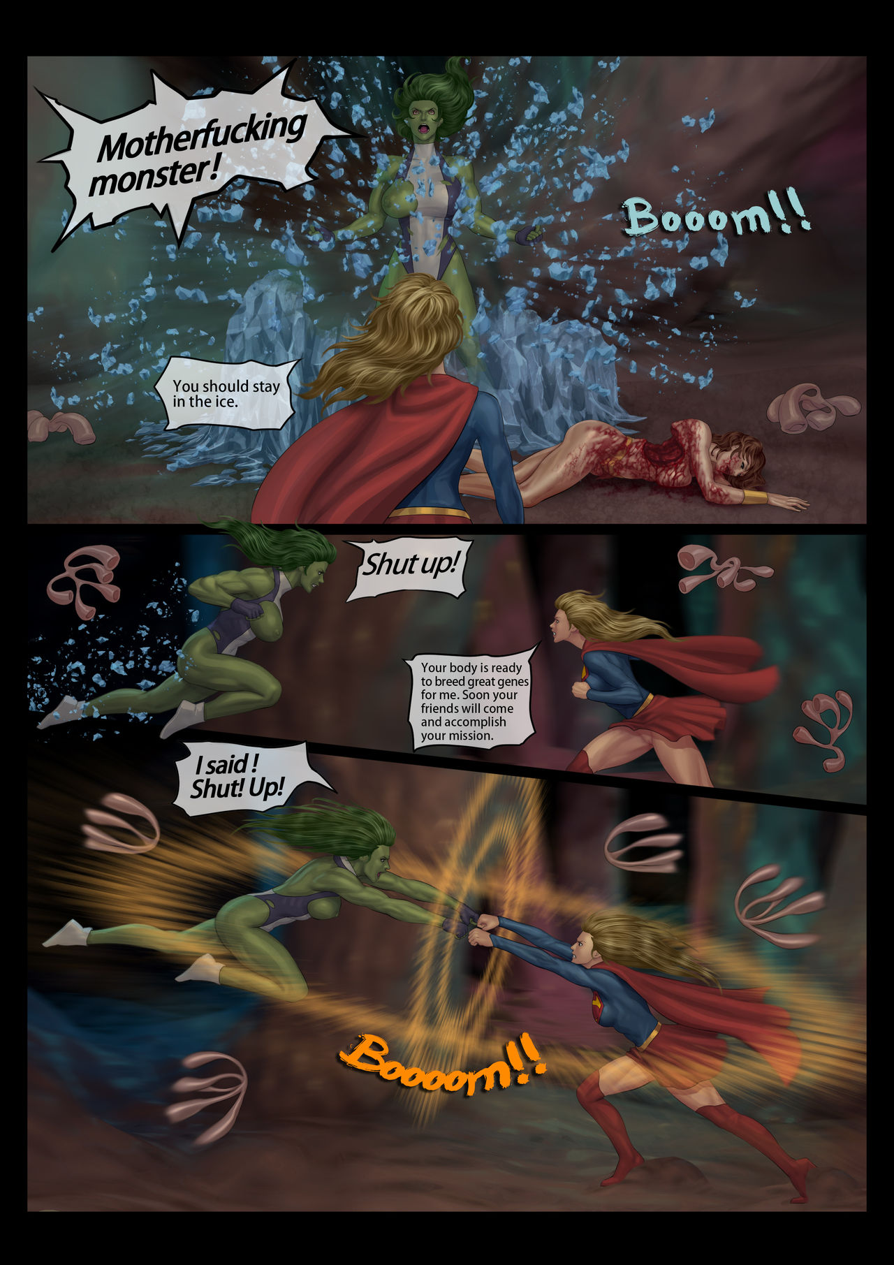 Avenger's Nightmare Part 4 - GURO WARNING page 4 full