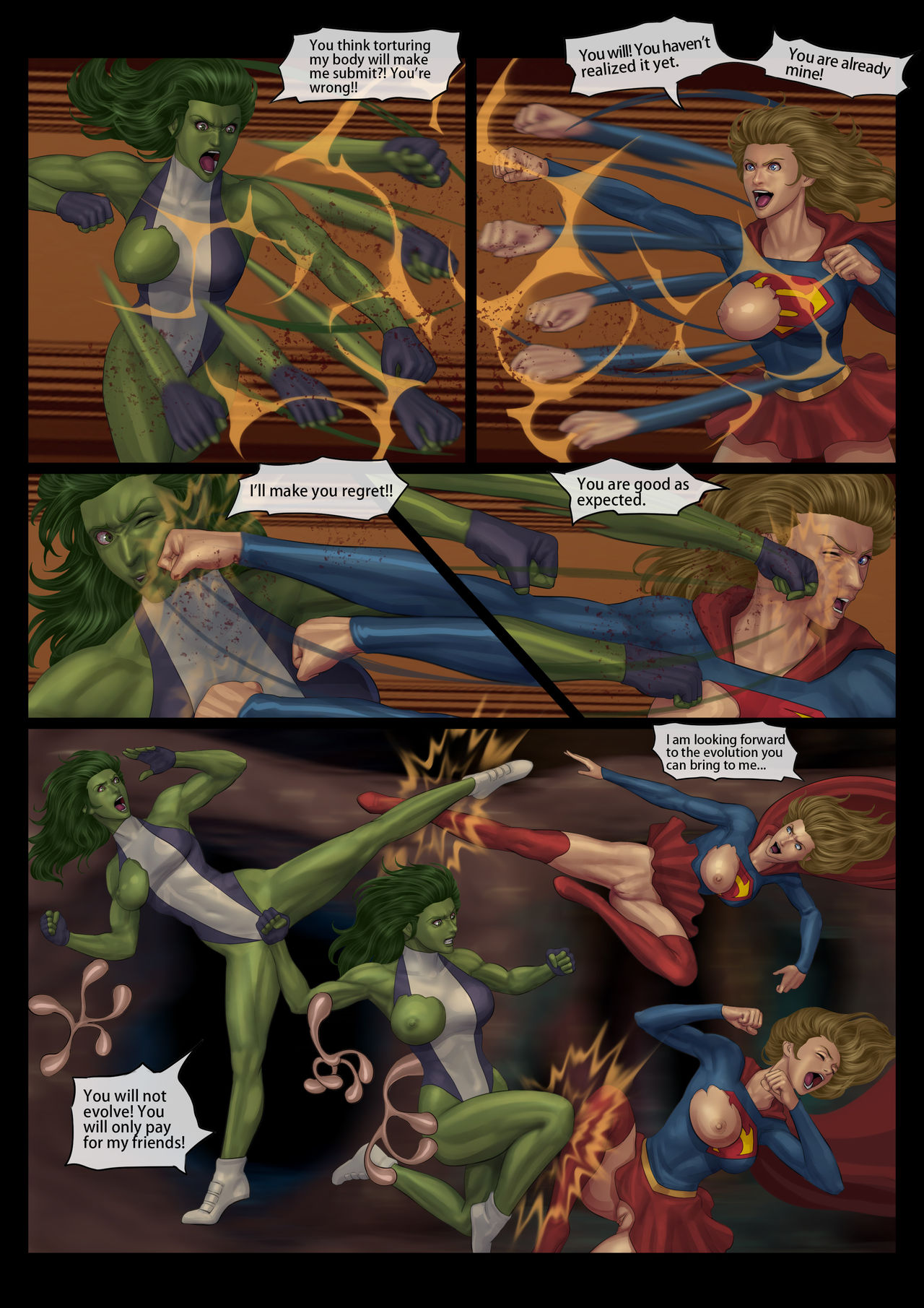 Avenger's Nightmare Part 4 - GURO WARNING page 5 full