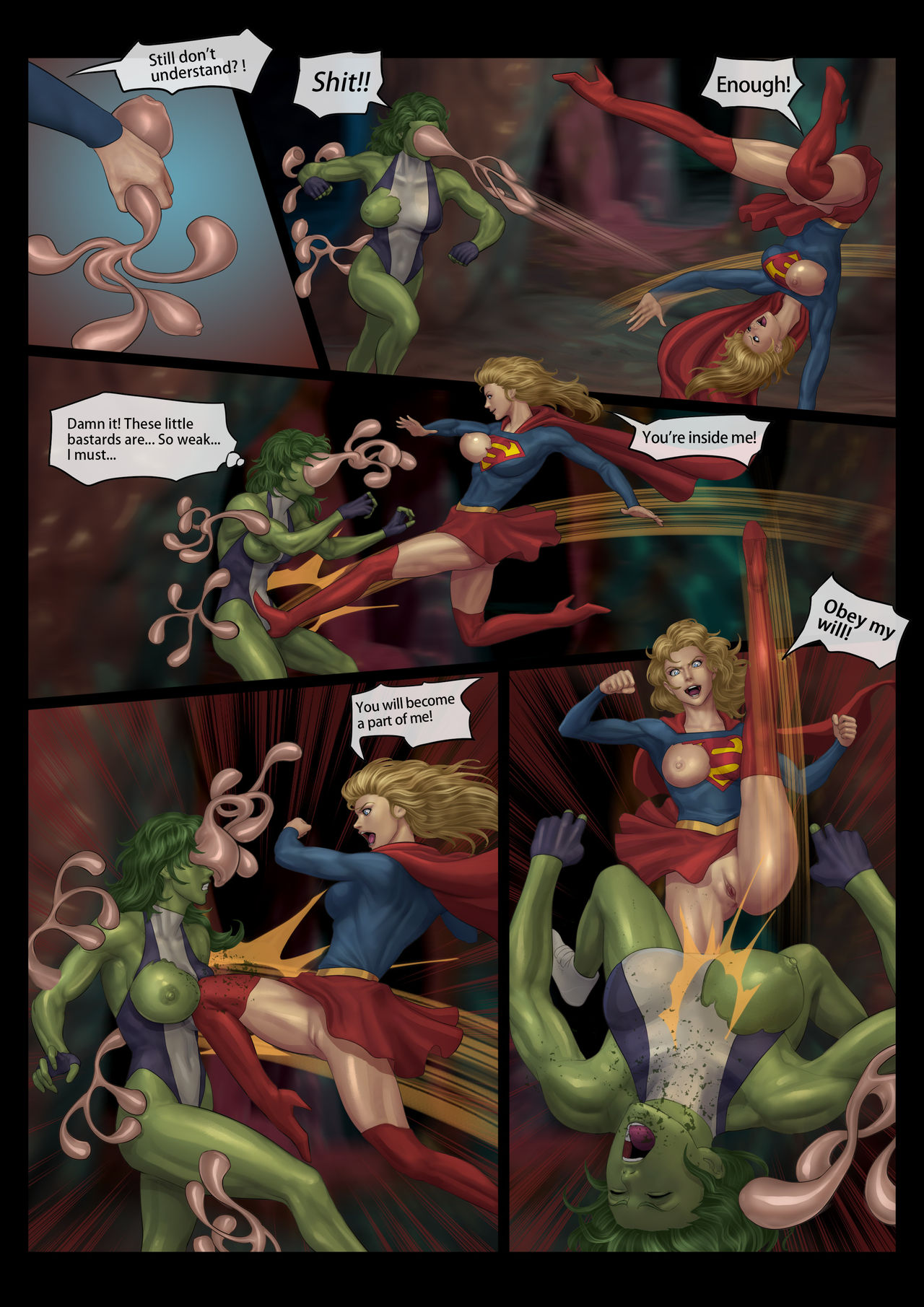 Avenger's Nightmare Part 4 - GURO WARNING page 6 full