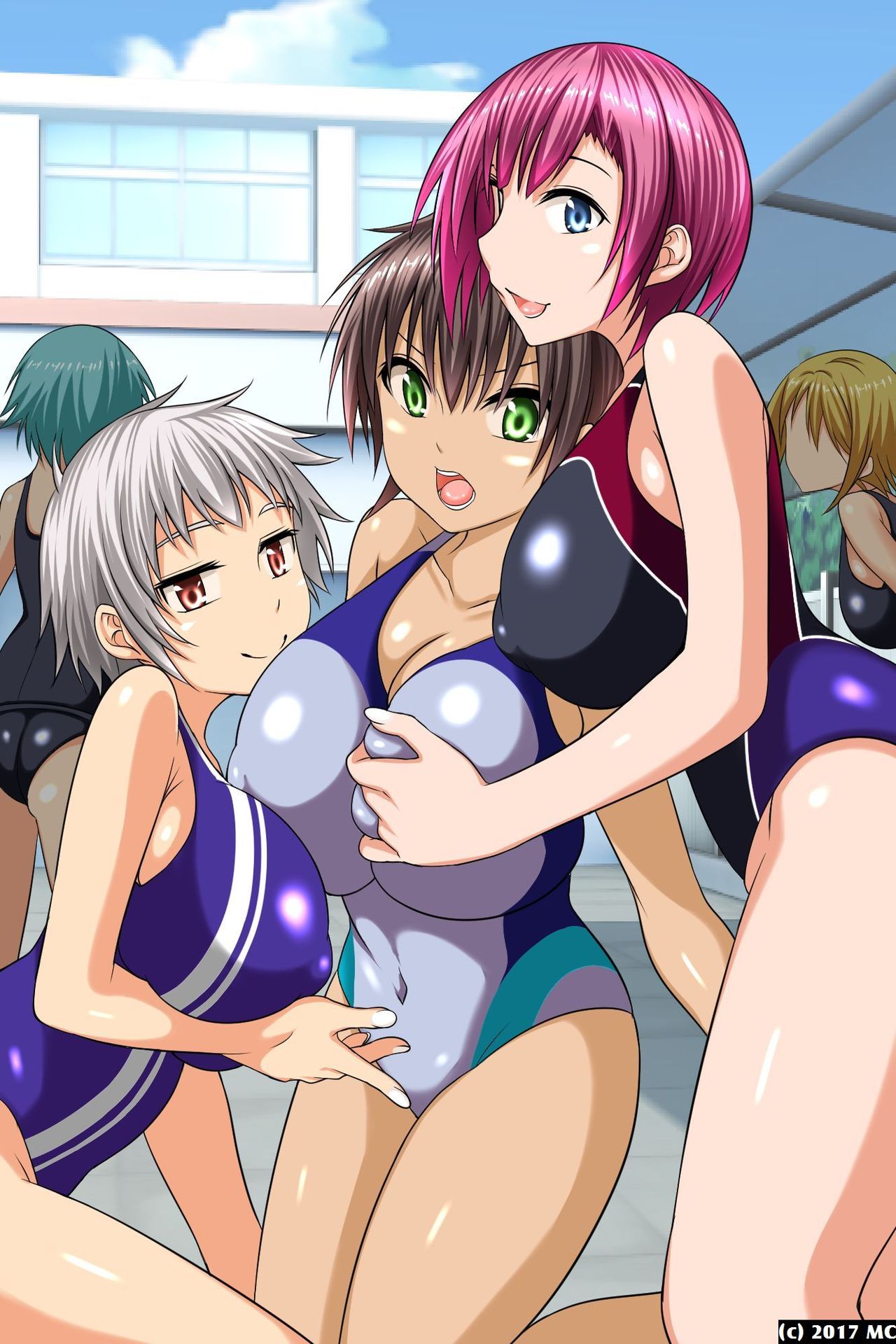 Gakuen Ingoku ~Saiminjutsu de Sokuochi Sasete Wakai Nyotai o Kuitsukusu! page 1 full