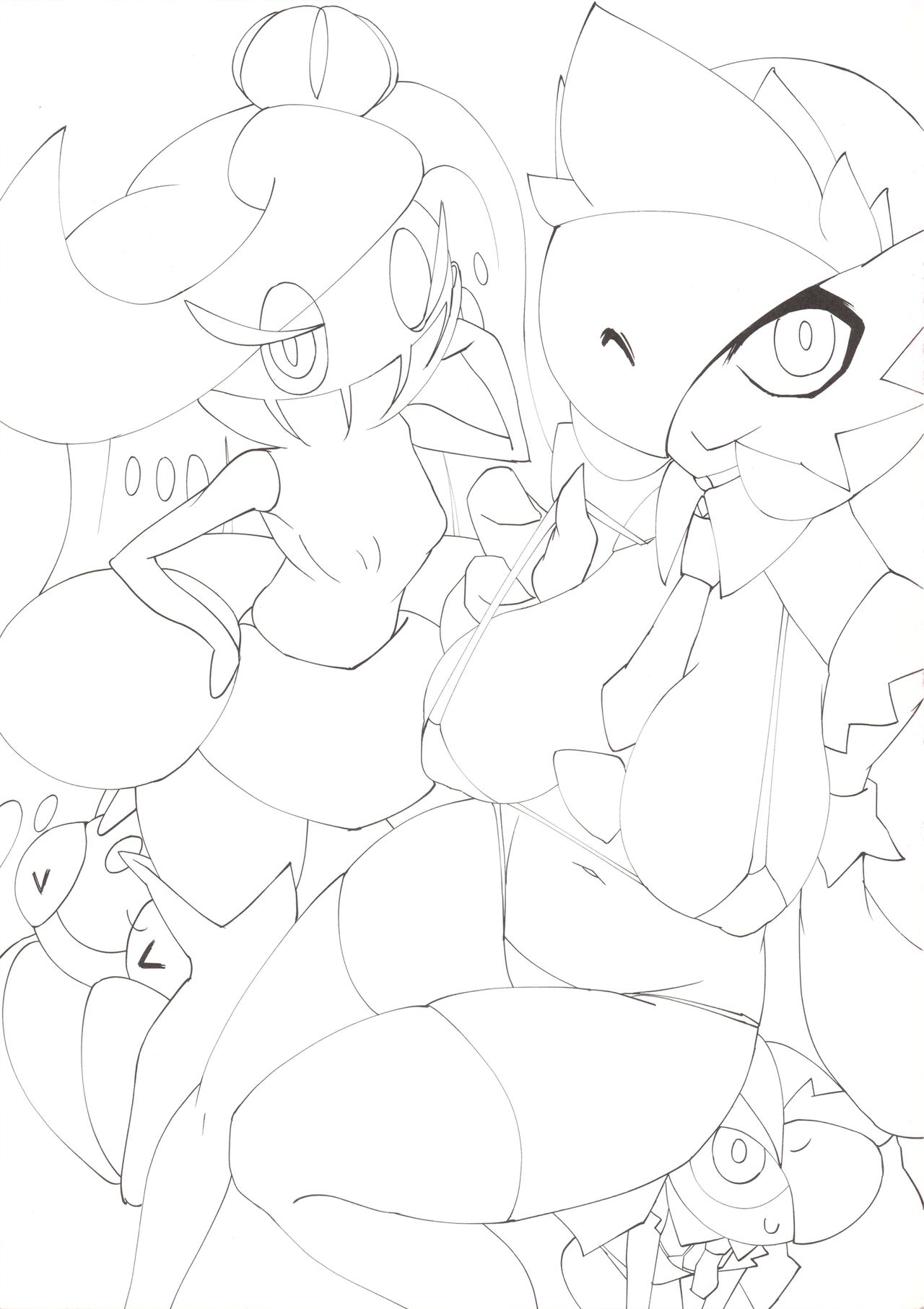 Wagamama ohimesama to jūsha -Tachi page 2 full