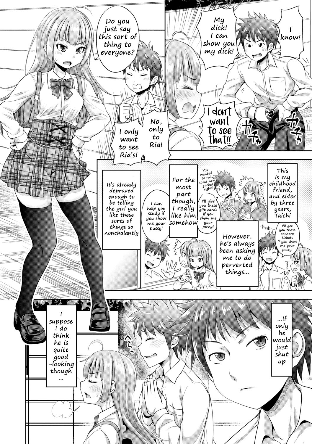 Omanko misete! | Show me your pussy! page 2 full