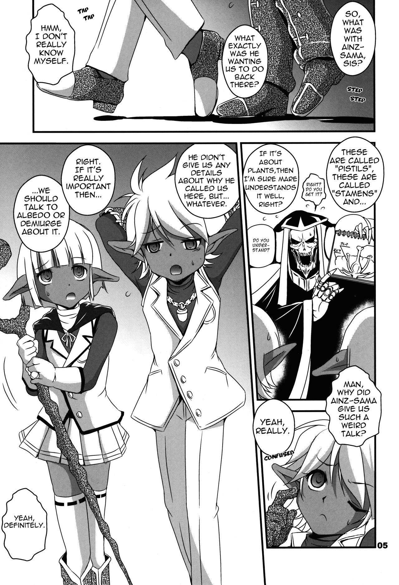 Ainz-sama no Yuuutsu | Ainz-sama's Blue Mood page 5 full