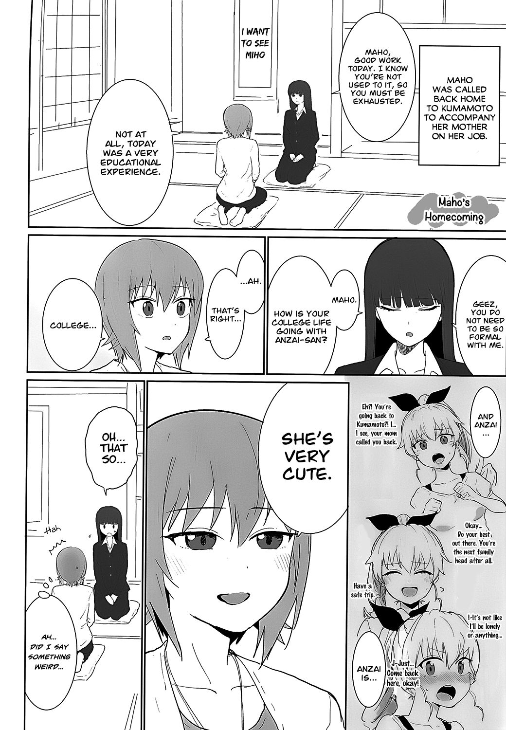 Maho to Chovy wa mada Tsukiawanai | Maho and Chovy Are Still Not Dating page 9 full
