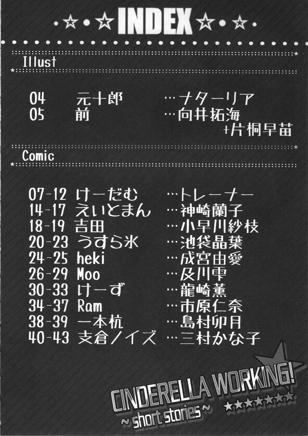 CINDERELLA WORKING! ~short stories~ page 5 full