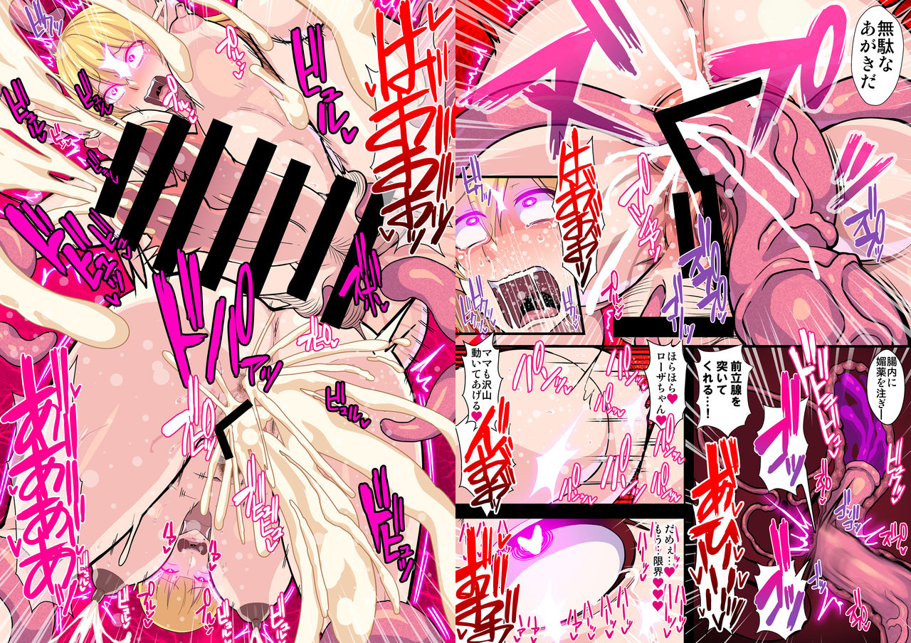 Fukushuu no Elf Lieselotte Zero II ~Fukukon Futanari Kaizou de Oyako Niketsu Les Rape!~ page 9 full