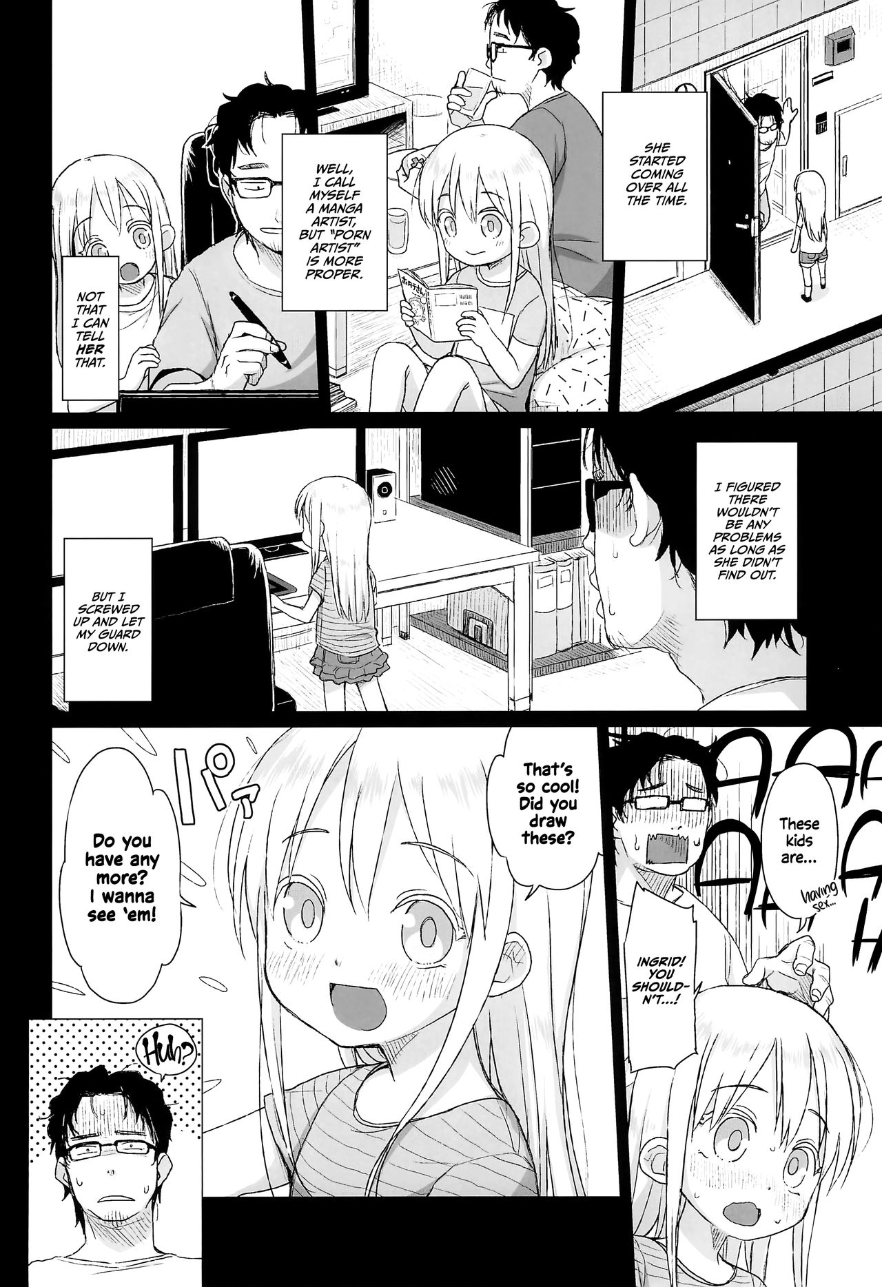 Uchi no Tonari no Shougakusei wa Kinpatsu Hekigan Ecchi Suki | The Blonde-haired, Blue-Eyed Elementary Schooler Next Door Loves Sex  =TLL + mrwayne= page 6 full