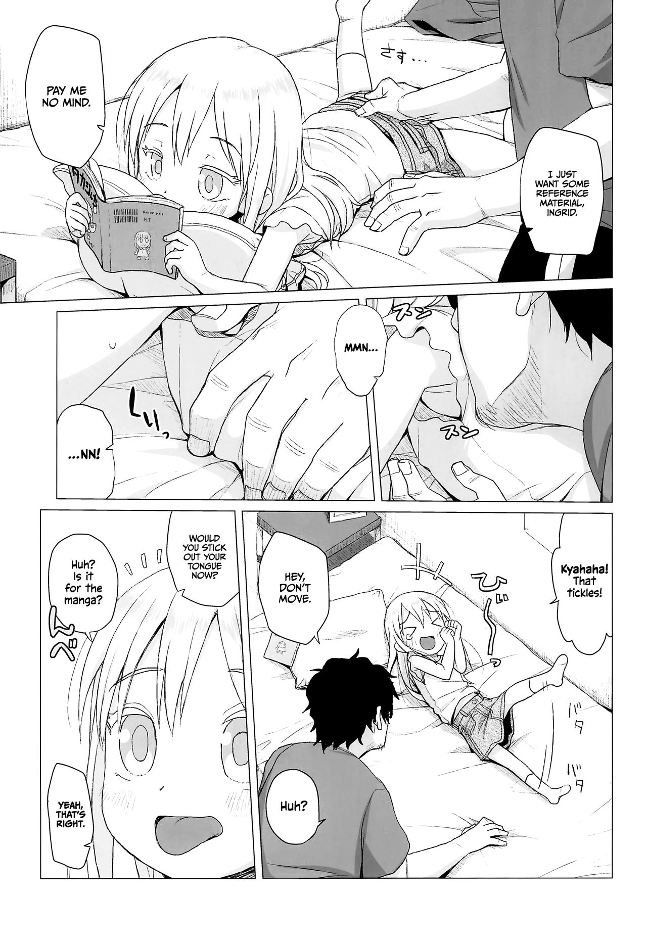 Uchi no Tonari no Shougakusei wa Kinpatsu Hekigan Ecchi Suki | The Blonde-haired, Blue-Eyed Elementary Schooler Next Door Loves Sex  =TLL + mrwayne= page 9 full