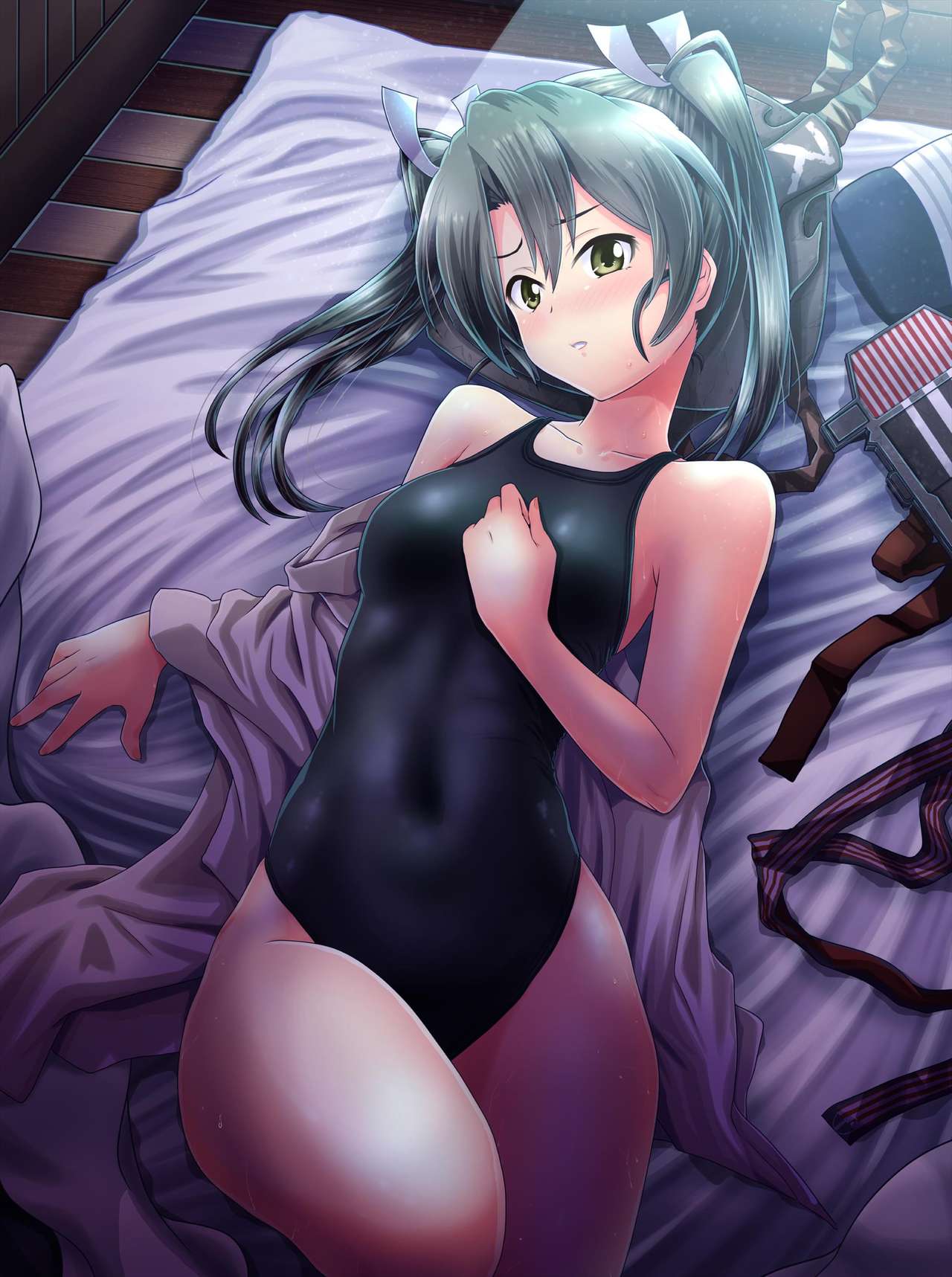 Kyouei Mizugi ga Zenmenteki ni Karada ni Haritsuichatta Zuikaku page 2 full