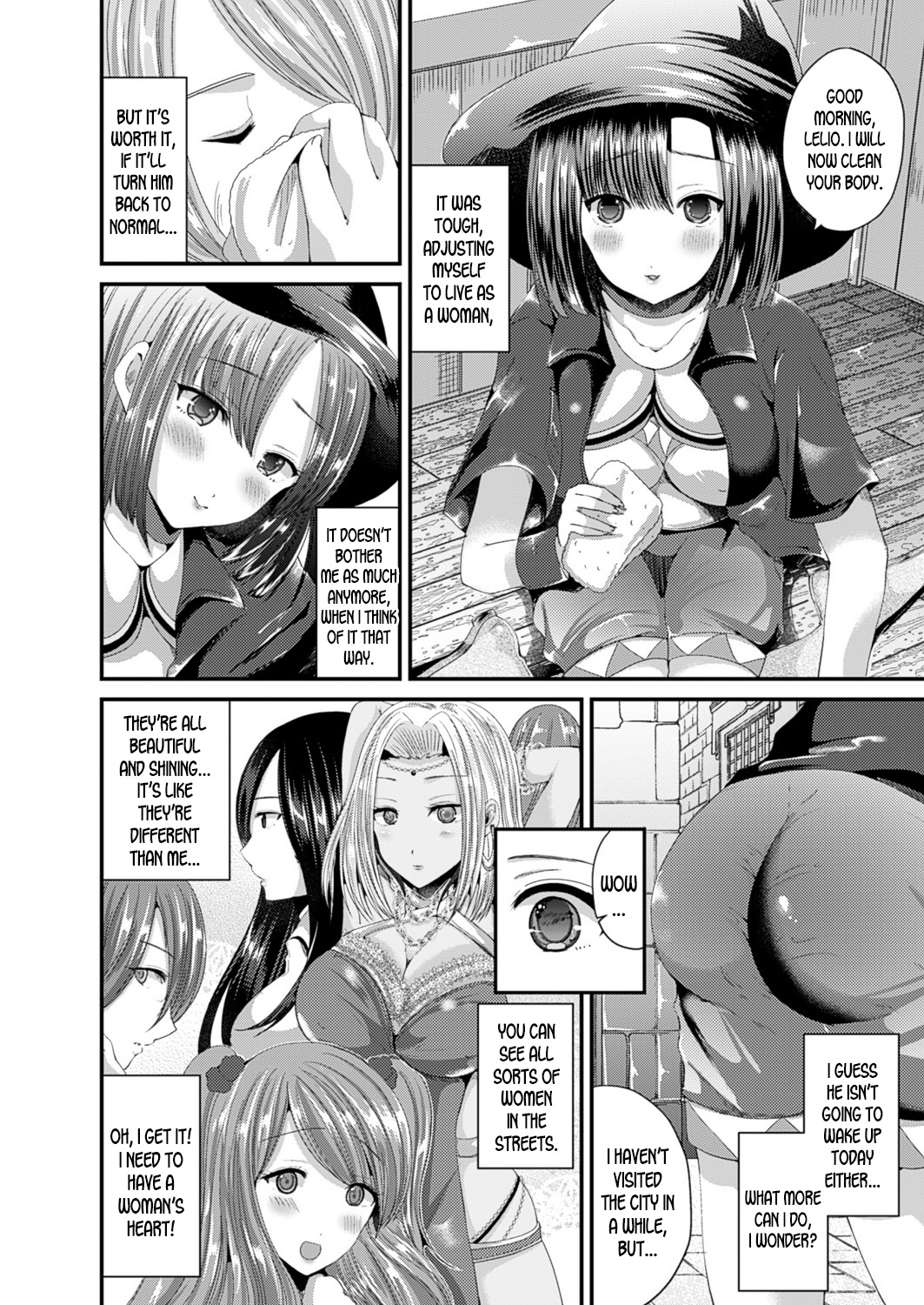 Nyotaika Shite Kenja no Deshi ni Naru | Turn into a girl and become the sage's apprentice page 4 full
