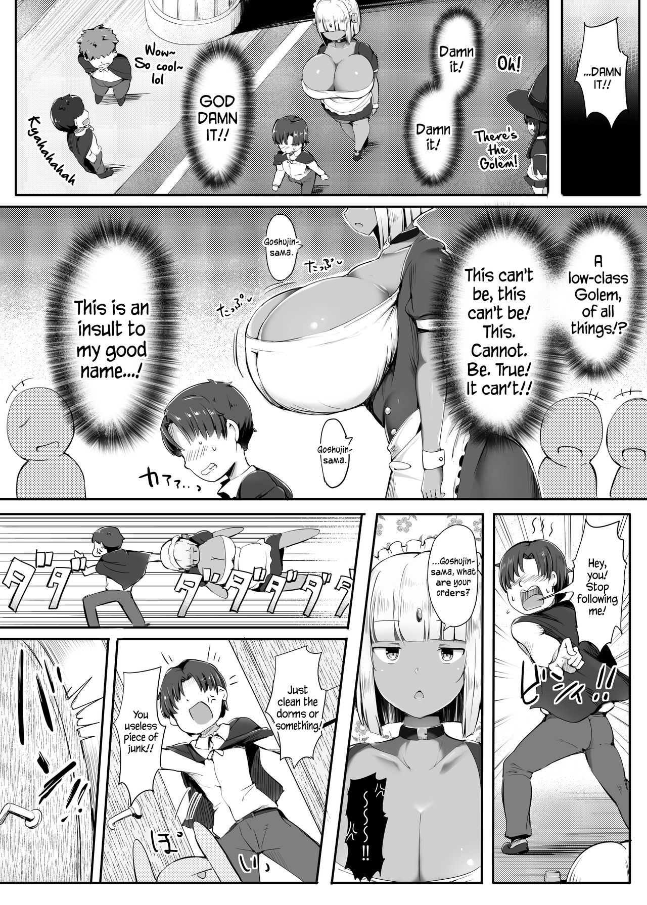 Ponkotsu Golem no Kuse ni Namaiki da. | This Scrap-Golem is Too Cheeky. page 6 full