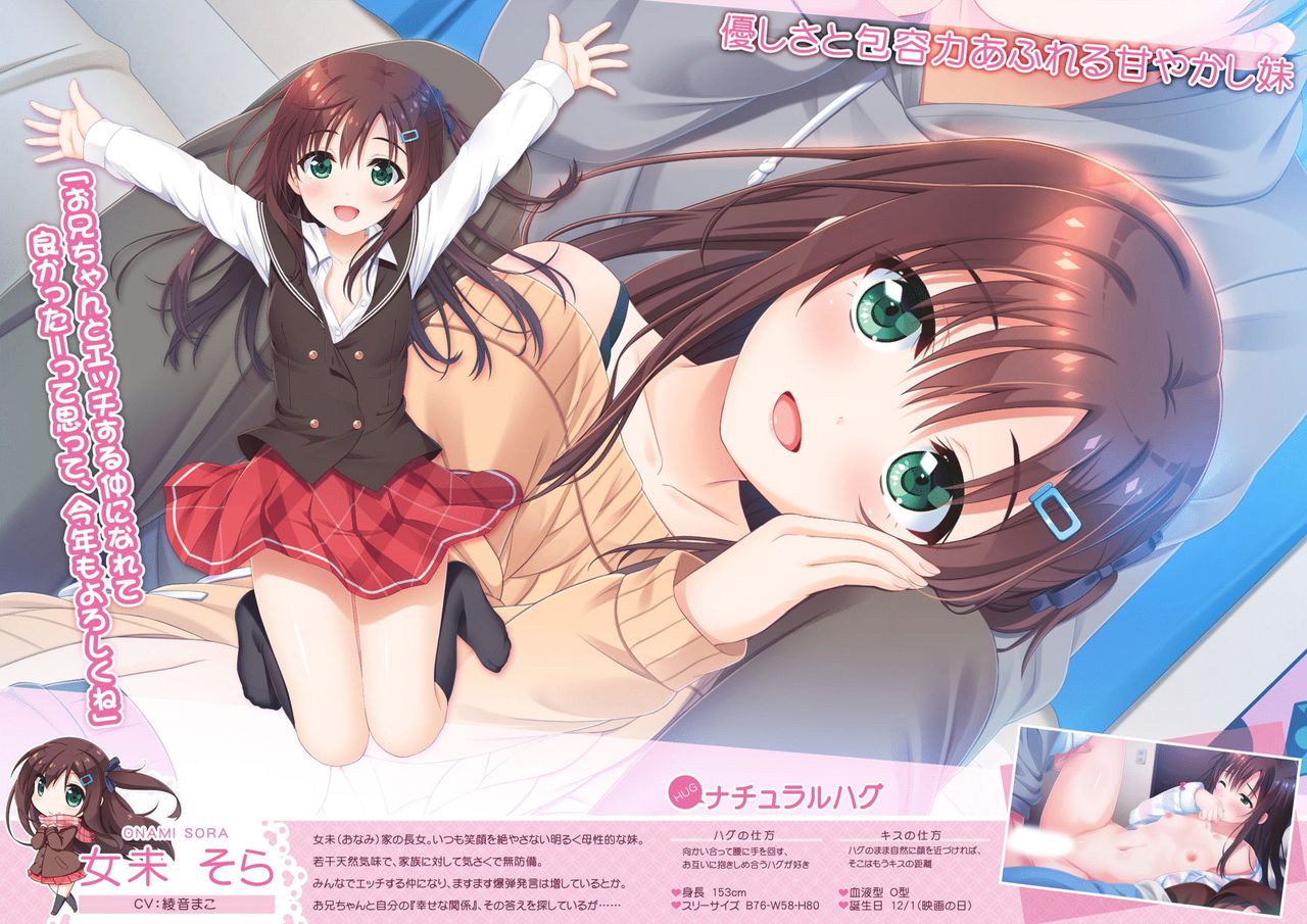Onii-chan, Asa Made Zutto Gyu te Shite! Yoru Made Motto Ecchi Shite! Visual Guide Book page 3 full