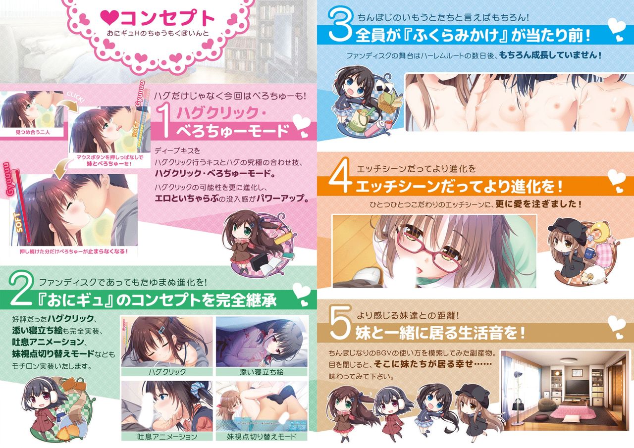 Onii-chan, Asa Made Zutto Gyu te Shite! Yoru Made Motto Ecchi Shite! Visual Guide Book page 7 full