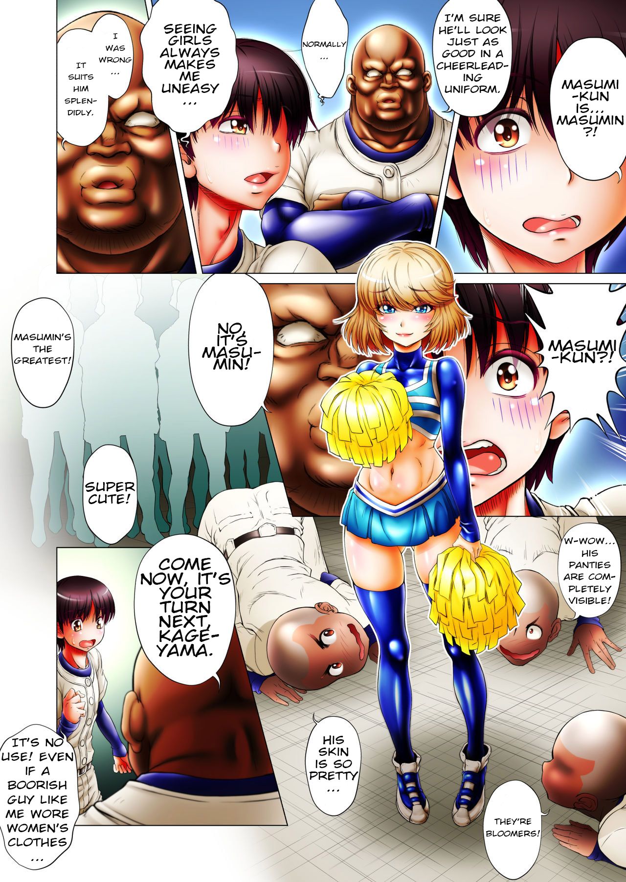 Mannen Saikai Yakyuubu o Josou de Zenryoku Ouen!? | An Eternally Lowest-Ranked Baseball Club Fully Supported By Crossdressing!? page 6 full