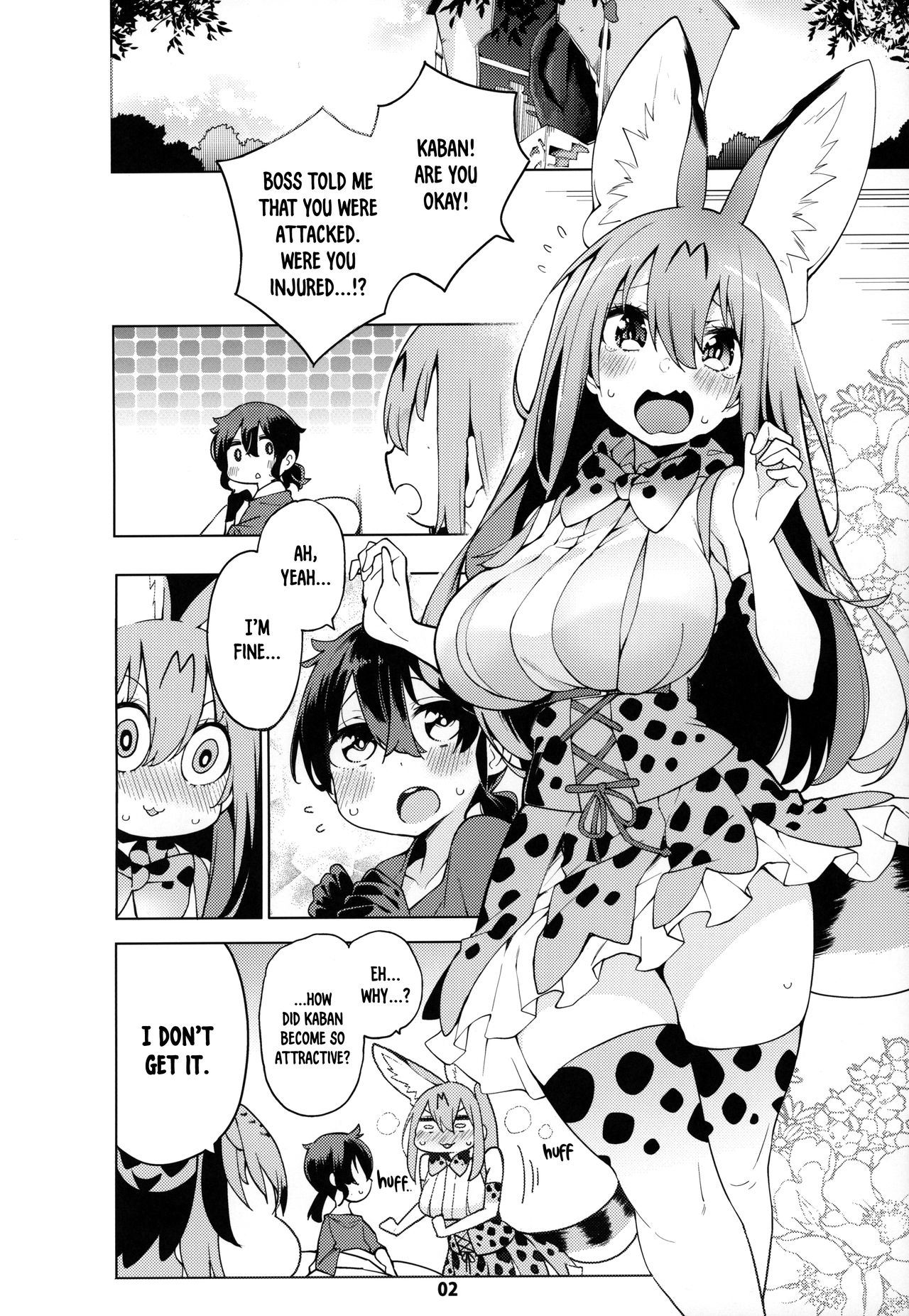 Miwaku no Serval Nee-san ~Paradise~ | Alluring Serval Nee-san ~Paradise~ page 3 full