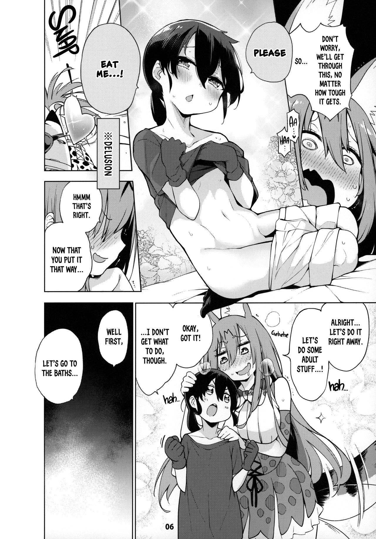Miwaku no Serval Nee-san ~Paradise~ | Alluring Serval Nee-san ~Paradise~ page 7 full