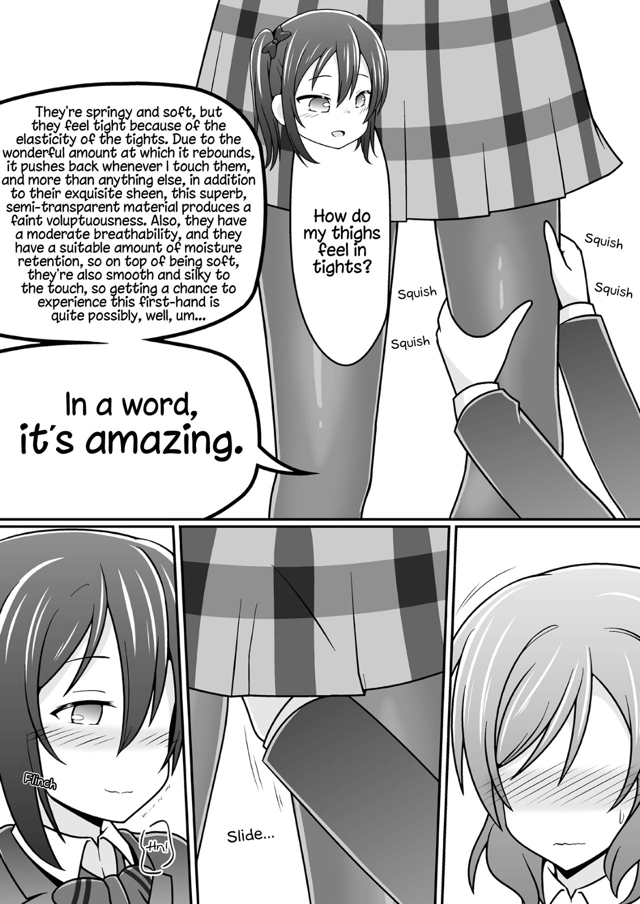 Haikei Nico-chan ga Tights o Haiteki mashita | Nico-chan Put On Tights page 4 full