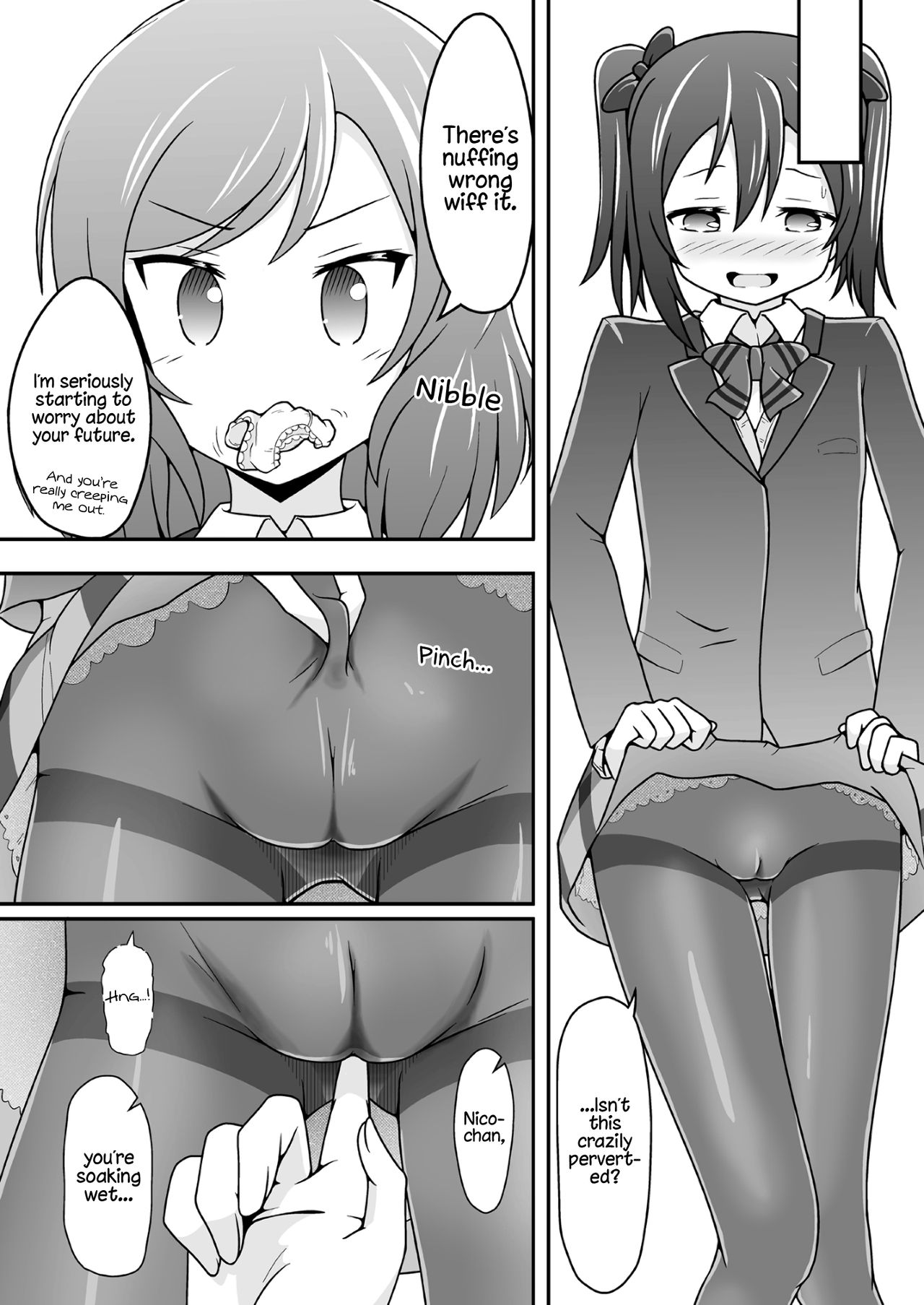 Haikei Nico-chan ga Tights o Haiteki mashita | Nico-chan Put On Tights page 6 full