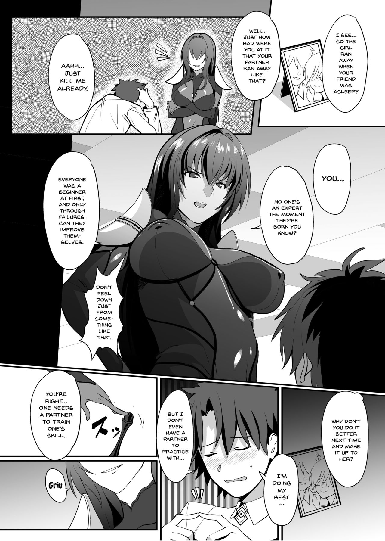 Scathach Shishou no Dosukebe Lesson | Lewd Lessons With Teacher Scathach page 3 full