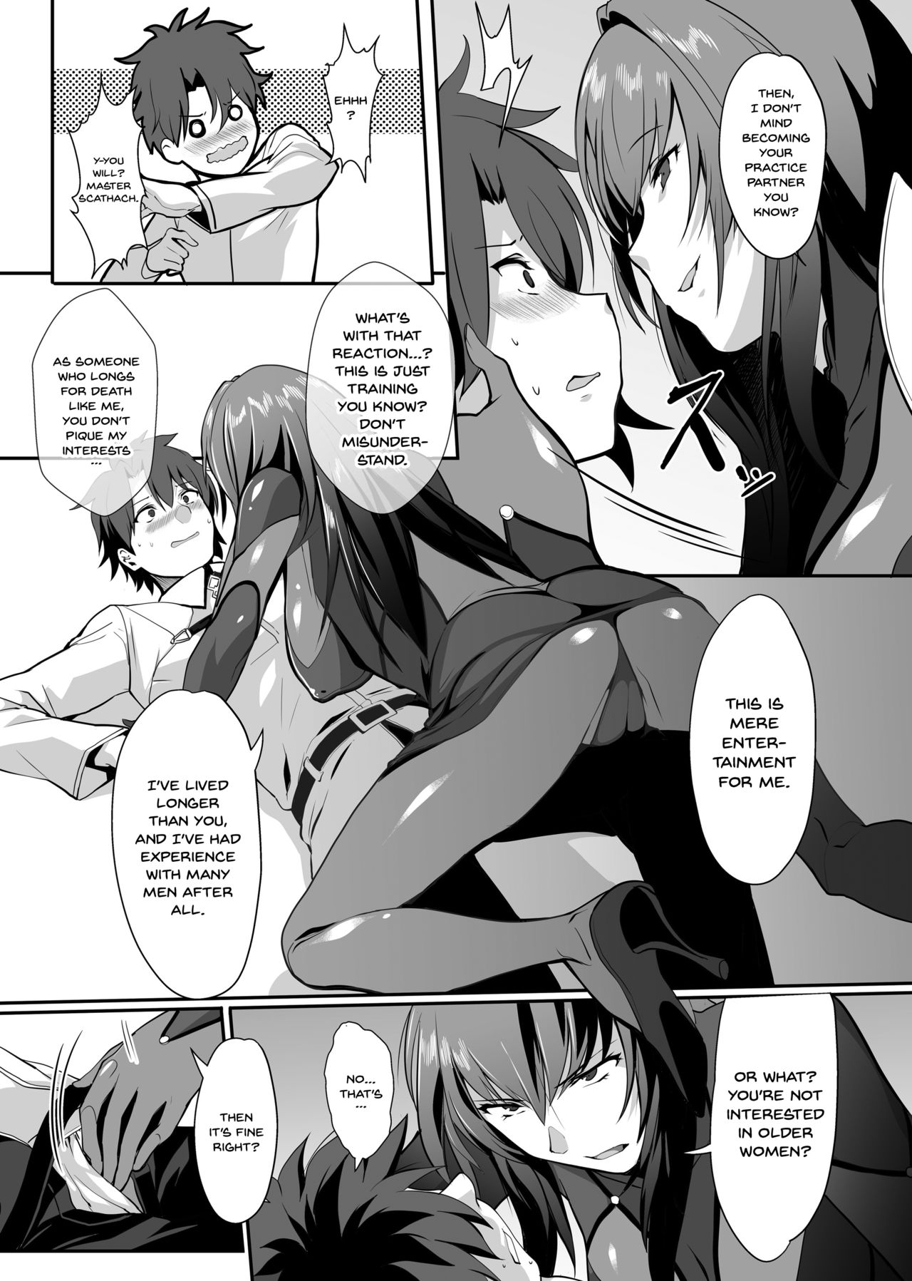 Scathach Shishou no Dosukebe Lesson | Lewd Lessons With Teacher Scathach page 4 full