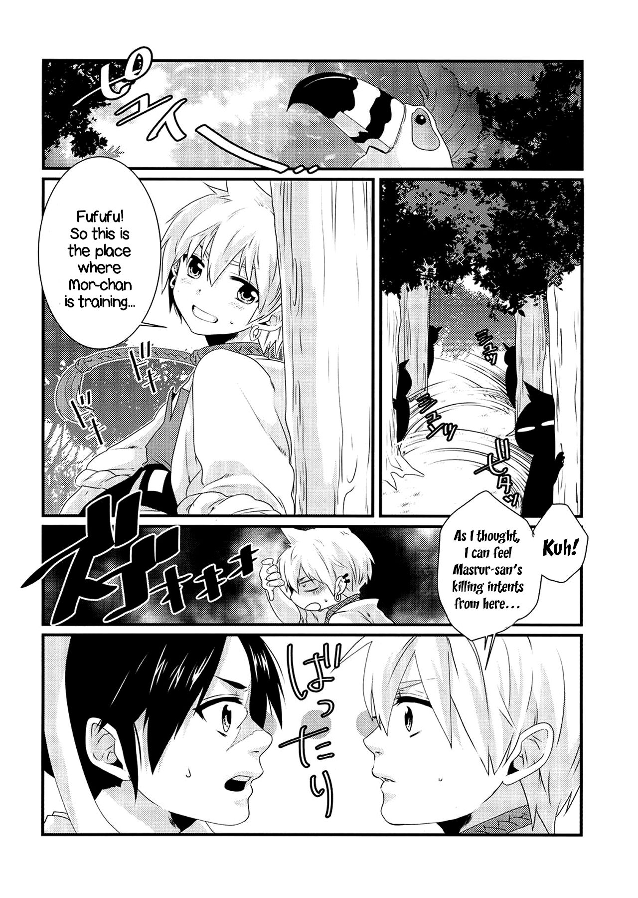 Morgiana ga Hajimete Pantsu o Haita Hon! | A book where Morgiana wears panties for the first time page 4 full
