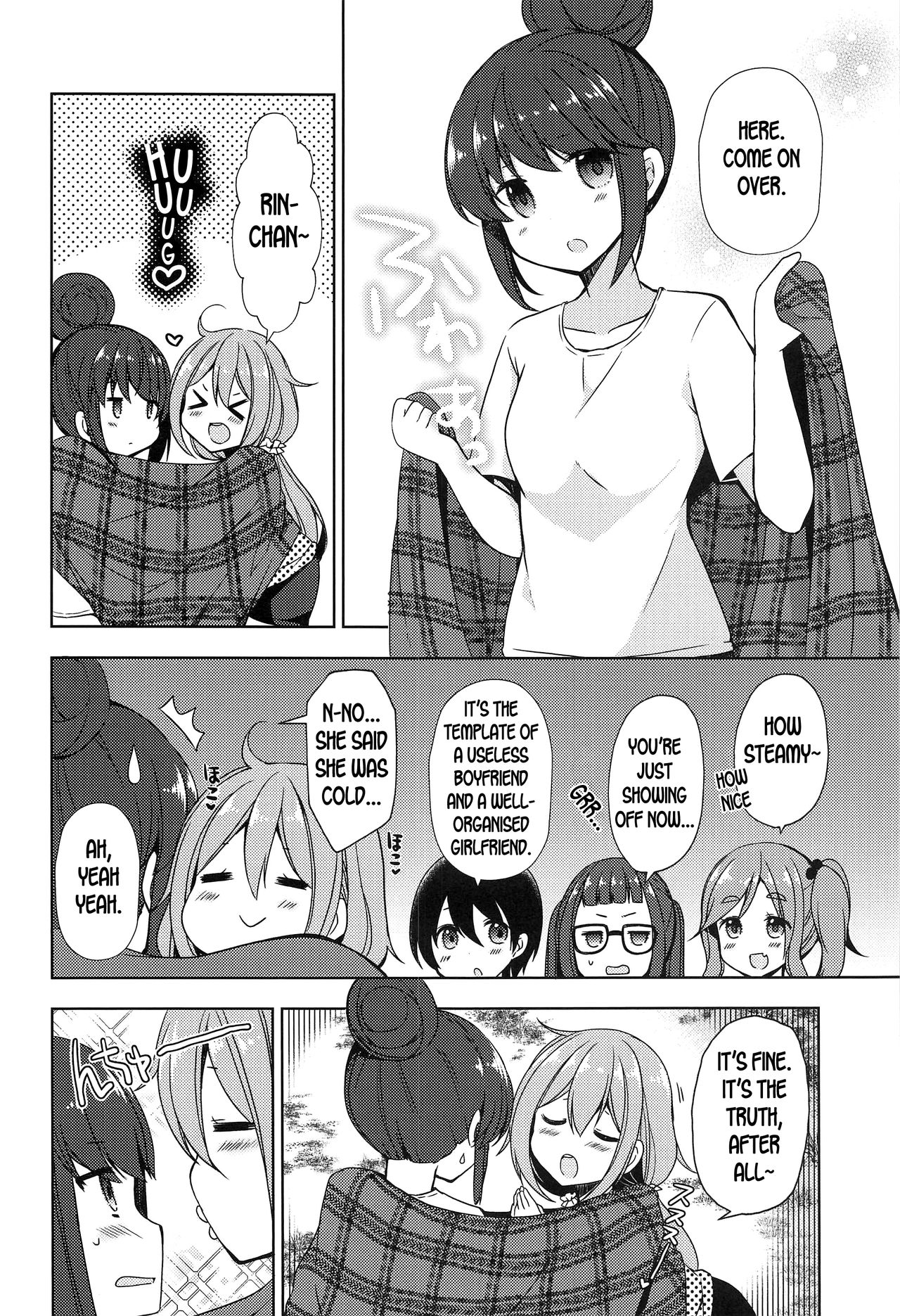 Rin to Nadeshiko ~Camp no Yoru wa Hen~ | Rin and Nadeshiko ~Night of the Camp Chapter~ page 6 full