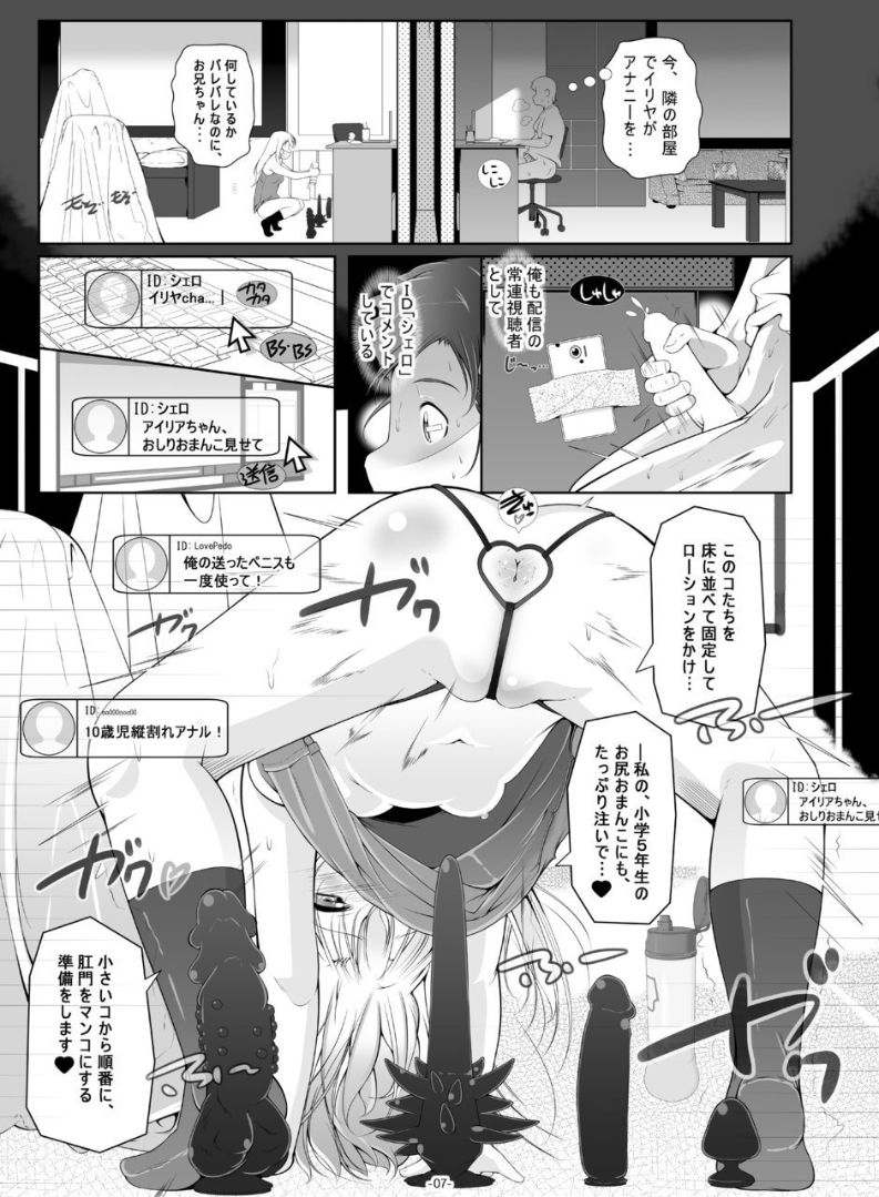 Illya Mama no Omocha o Karite H na Haishin page 8 full