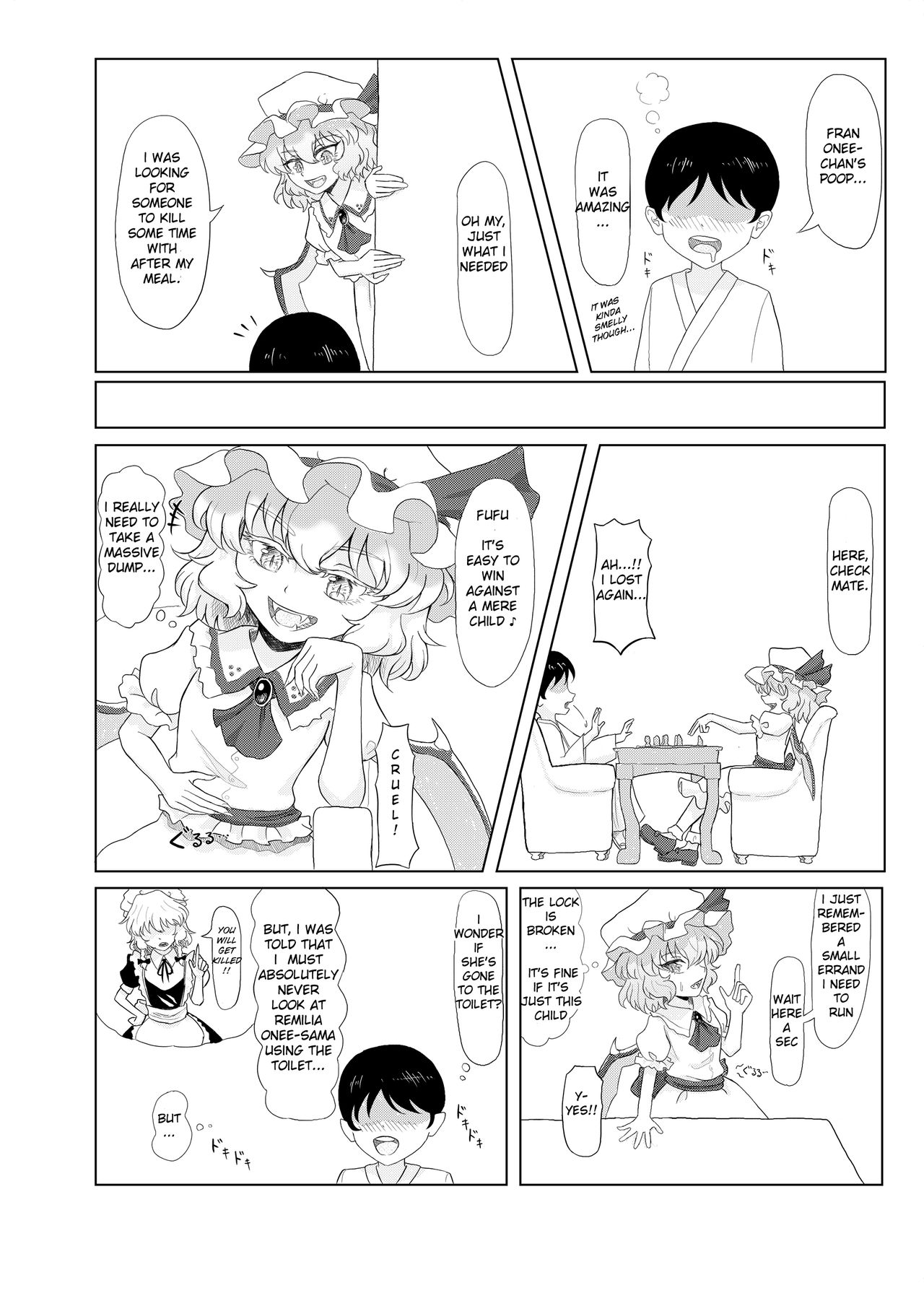 Akuma no Yakata no Omaru Jijou | The Toilet situation of the Devils Mansion page 6 full