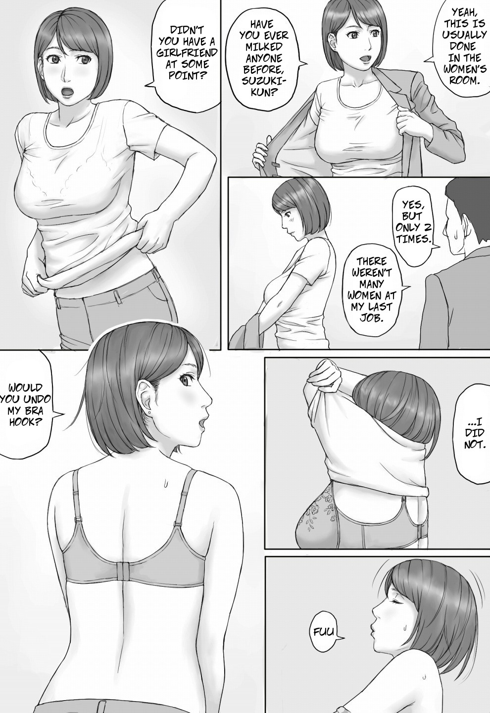 Moshimo no sekai | What If... The World Where All Women Lactate page 10 full