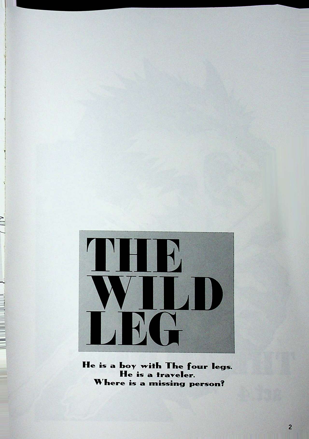 THE WILD LEG IV page 3 full