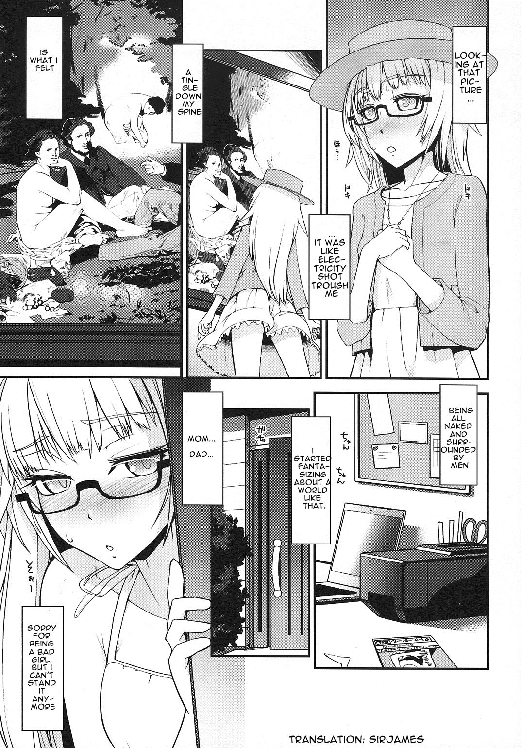 Natsu no Hi no Asa no Koto. - In the early morning of summer vacation... page 2 full