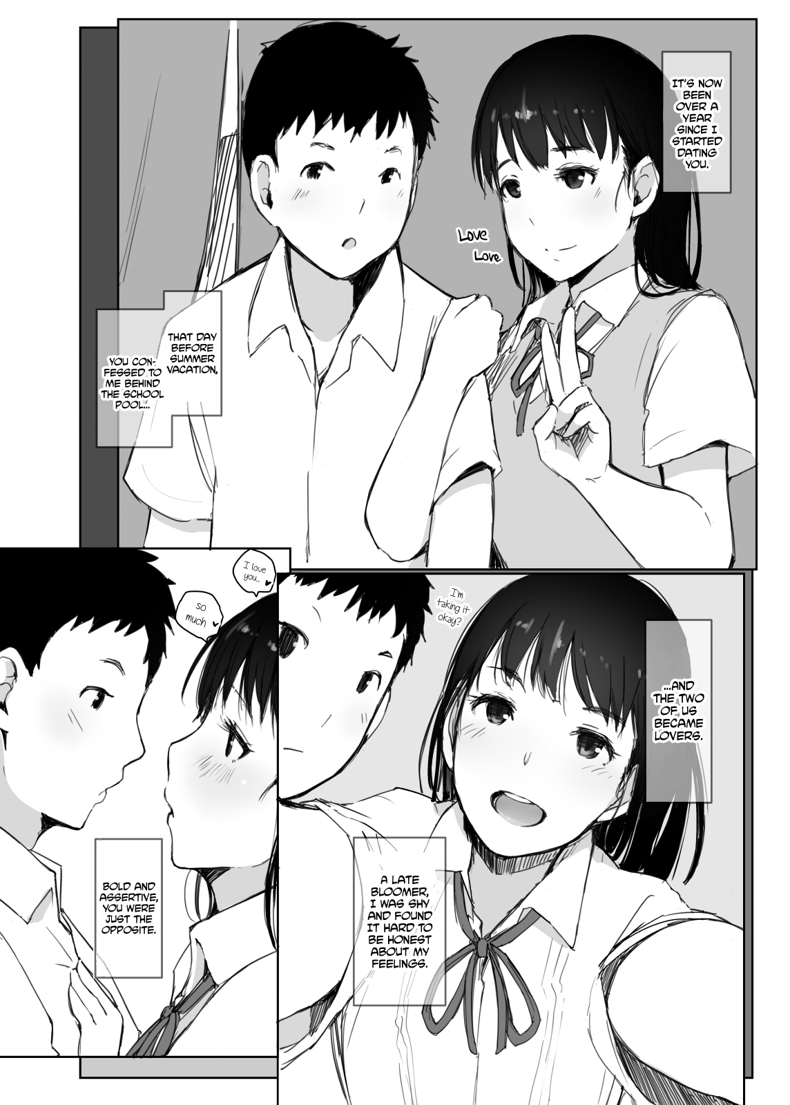 Natsuyasumi ni Aenakatta Boku no Kanojo wa | My Girlfriend Who Couldn't Meet Summer Vacation page 3 full