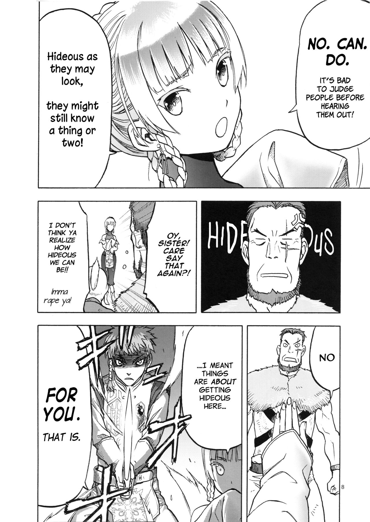 Hitozumajo to Touzoku page 7 full