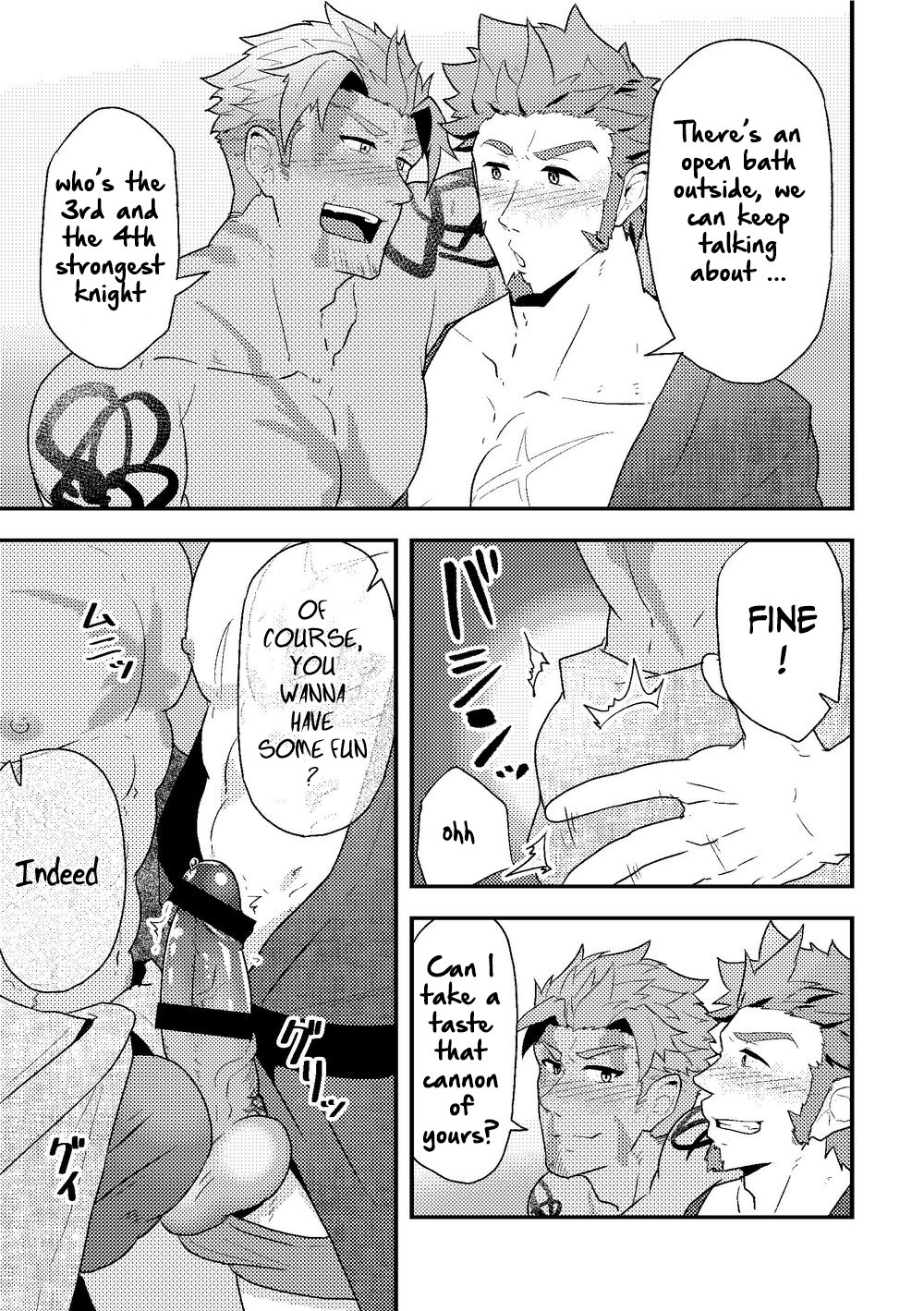 "Sakki no Hanashi no Tsuzuki to Ikou ze." | Let’s keep talking about that page 4 full