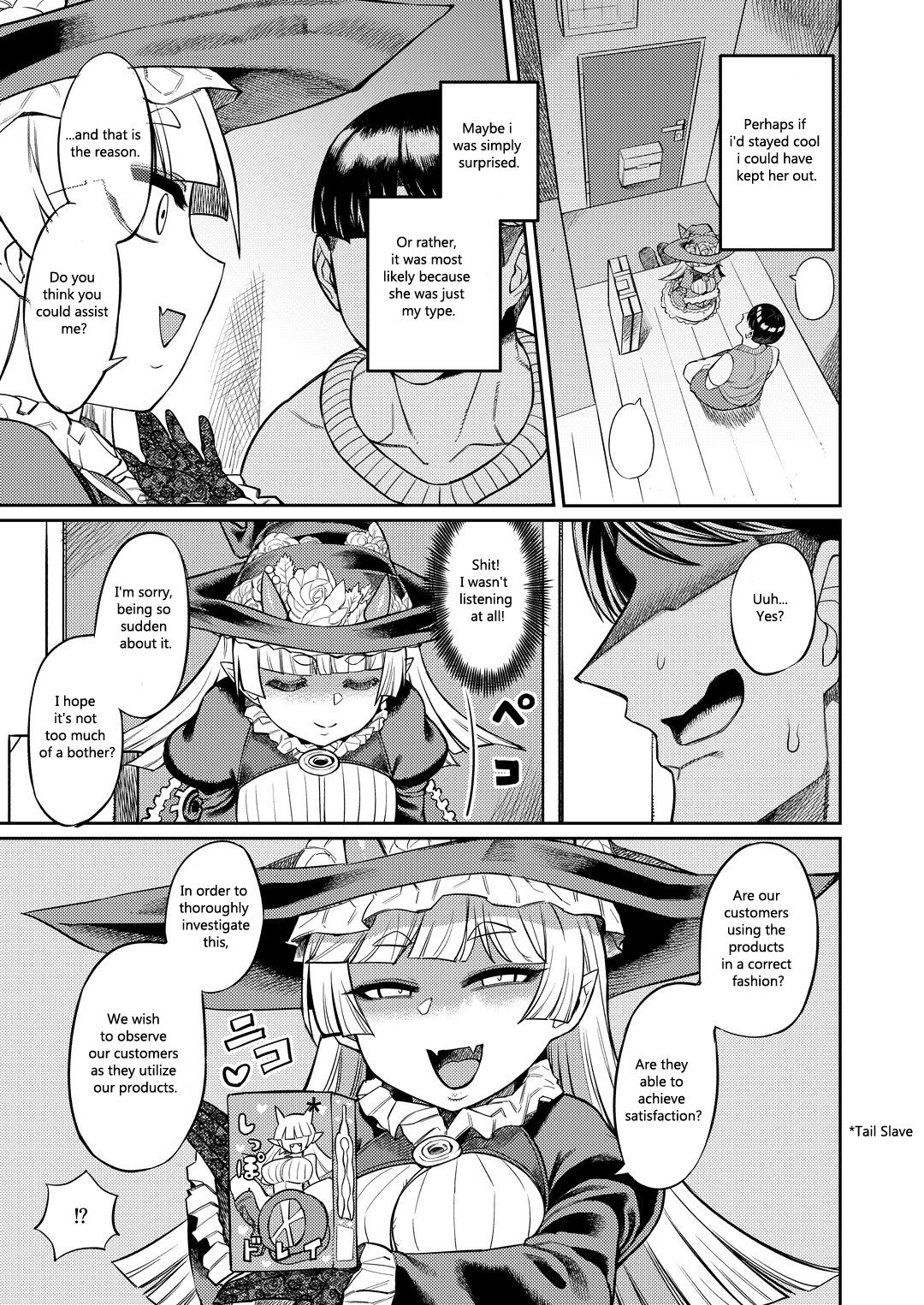 Onaho o Kattara Jinsei Shuuryou ~"Anata" o Sakusei Shimasu~ | Buying Onaholes off of Shady Websites is Deadly ~ I'll Suck You Dry "Darling"~ page 4 full