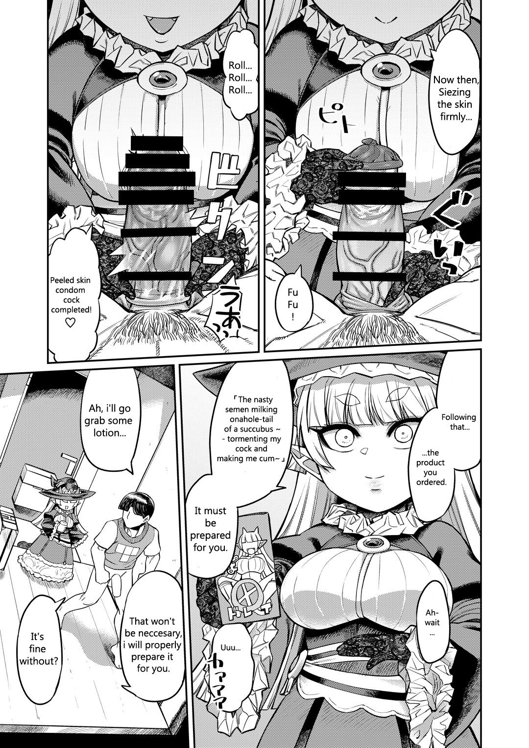 Onaho o Kattara Jinsei Shuuryou ~"Anata" o Sakusei Shimasu~ | Buying Onaholes off of Shady Websites is Deadly ~ I'll Suck You Dry "Darling"~ page 8 full
