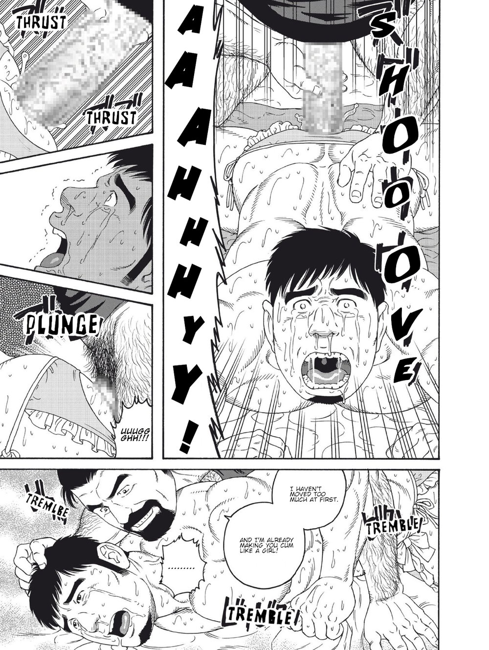 Dachi no Oyaji ni Mesu ni Sarete Kanketsuhen | My Best Friend's Dad Made Me a Bitch Ch.4 page 9 full