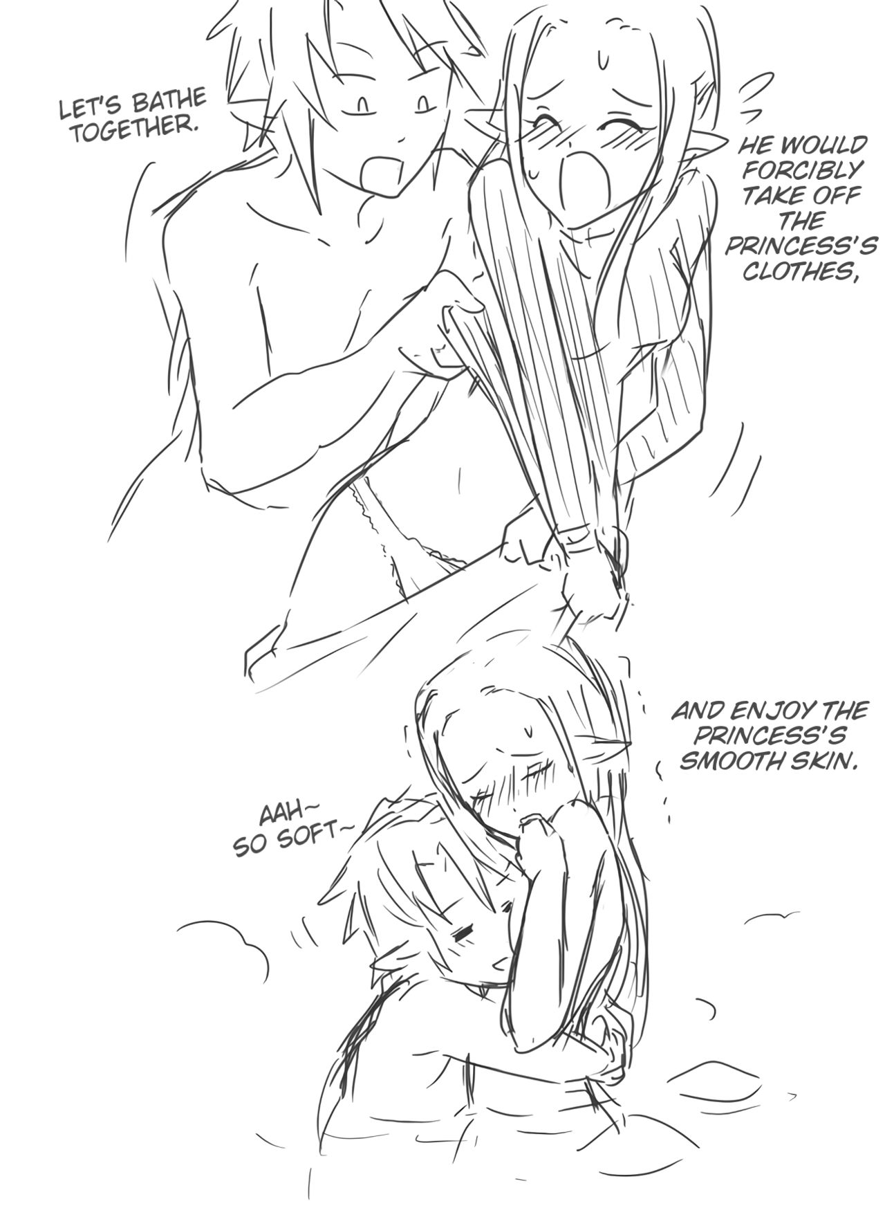 Shinkon LinZel no Yoru | Link x Zelda newlywed life page 2 full