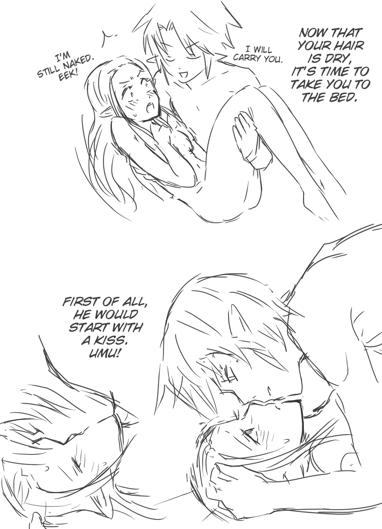 Shinkon LinZel no Yoru | Link x Zelda newlywed life page 4 full