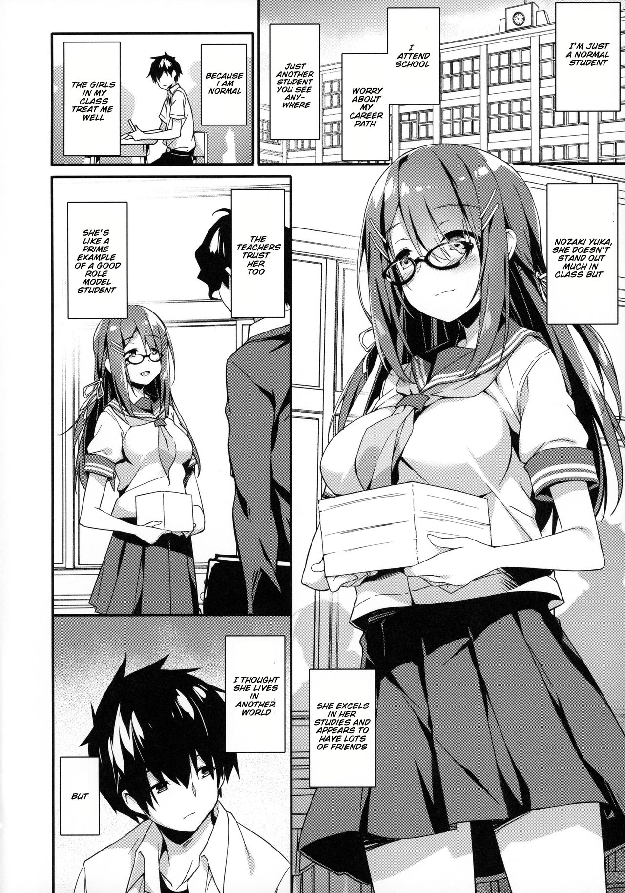 Akogare no Kanojo to Punt no Zureta Boku page 3 full